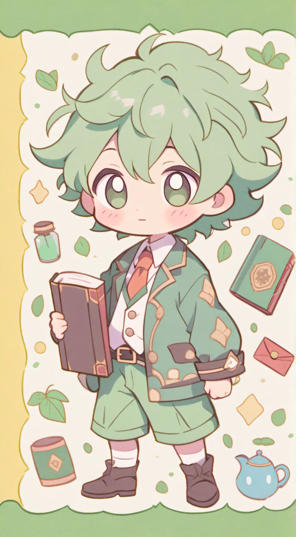 ai character: cauã background