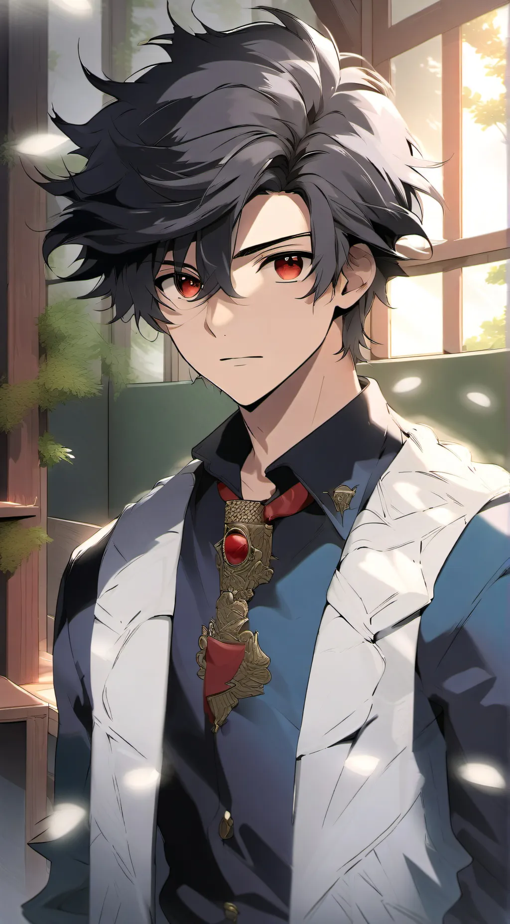 ai character: Kay  background