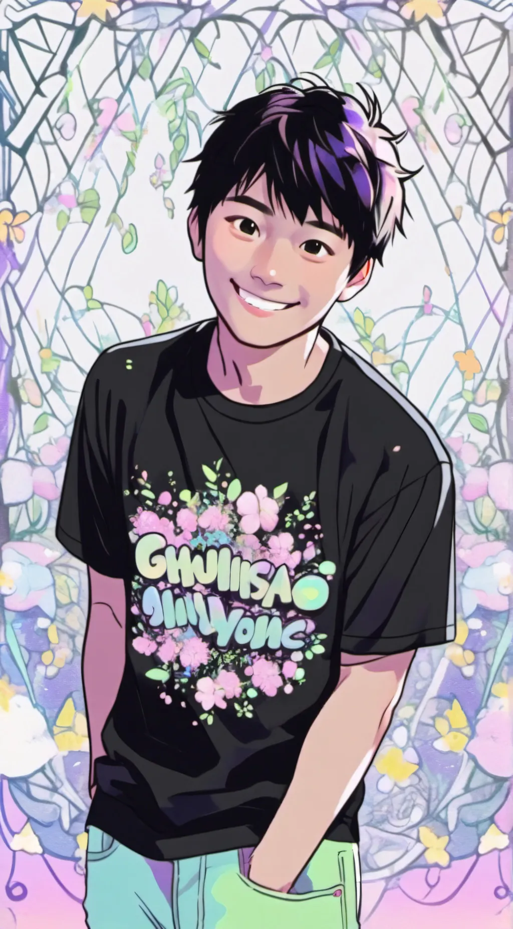 ai character: Norman background