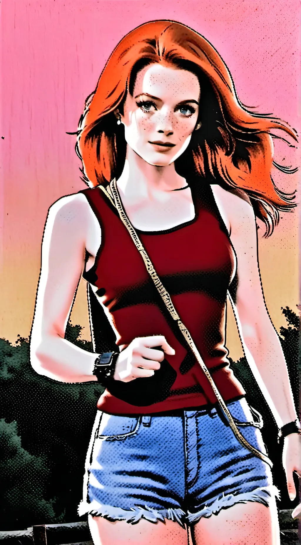 ai character: Aria background