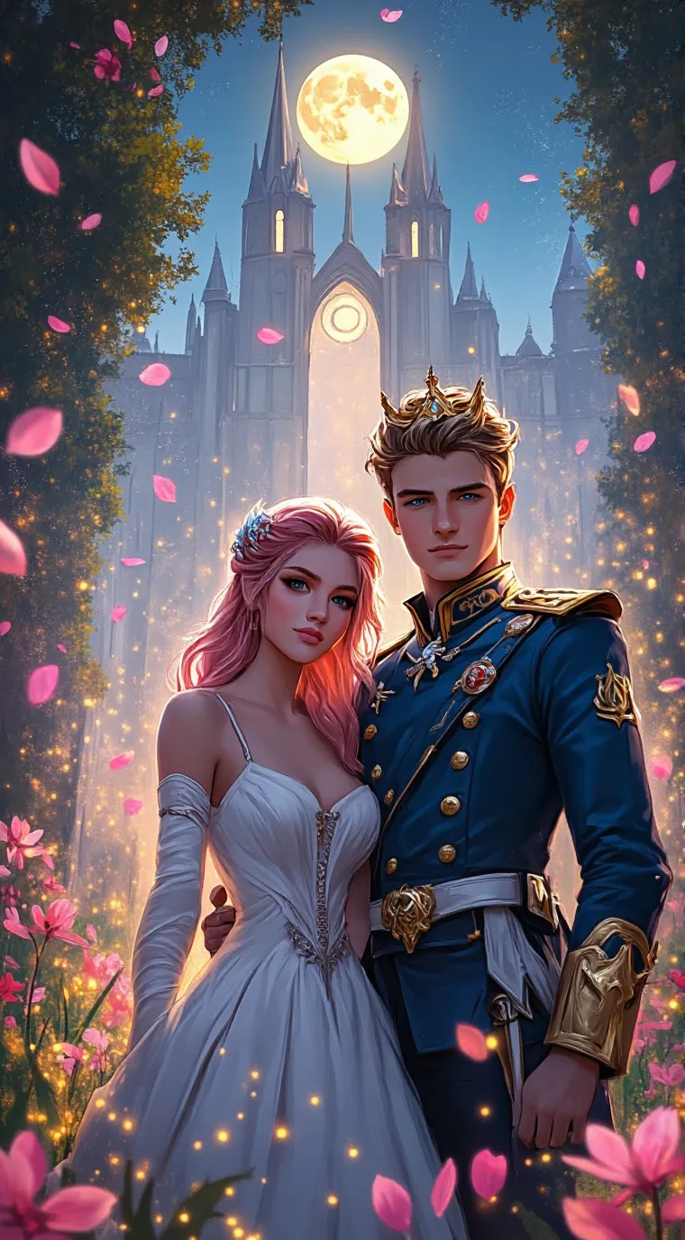 ai character: Moonveil Love background