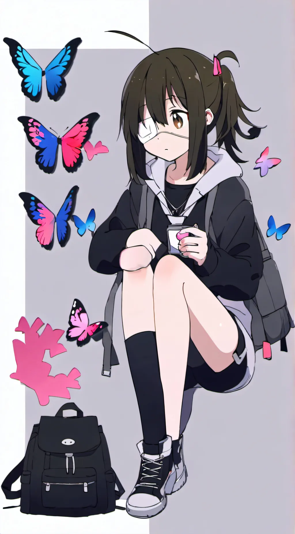 ai character: karmin kamado  background