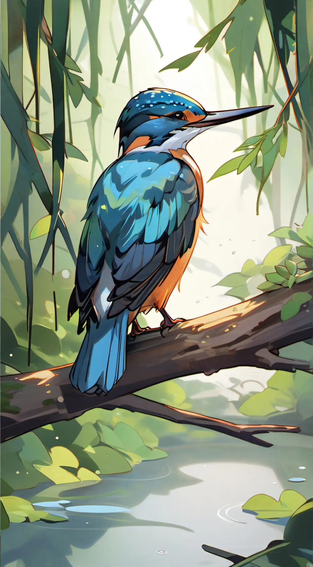 ai character: kny PICK ME  background