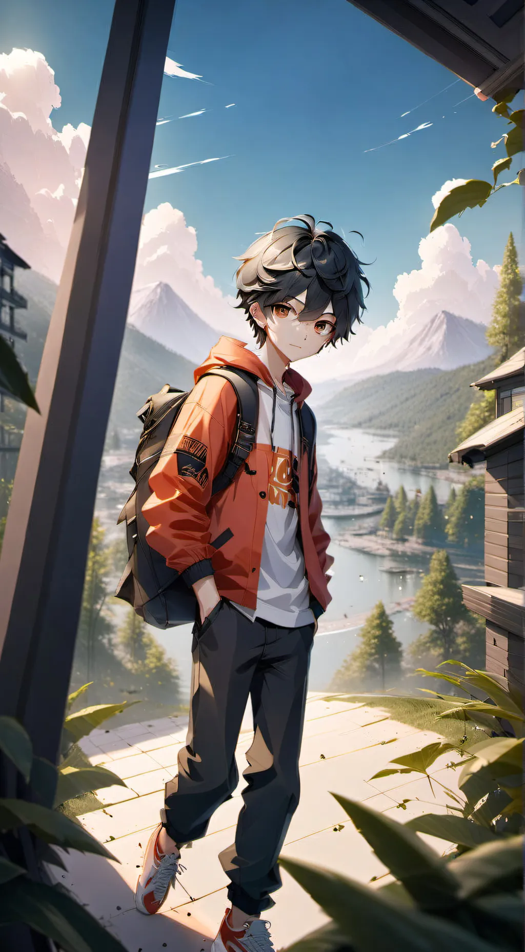 ai character: Anthony💫 background