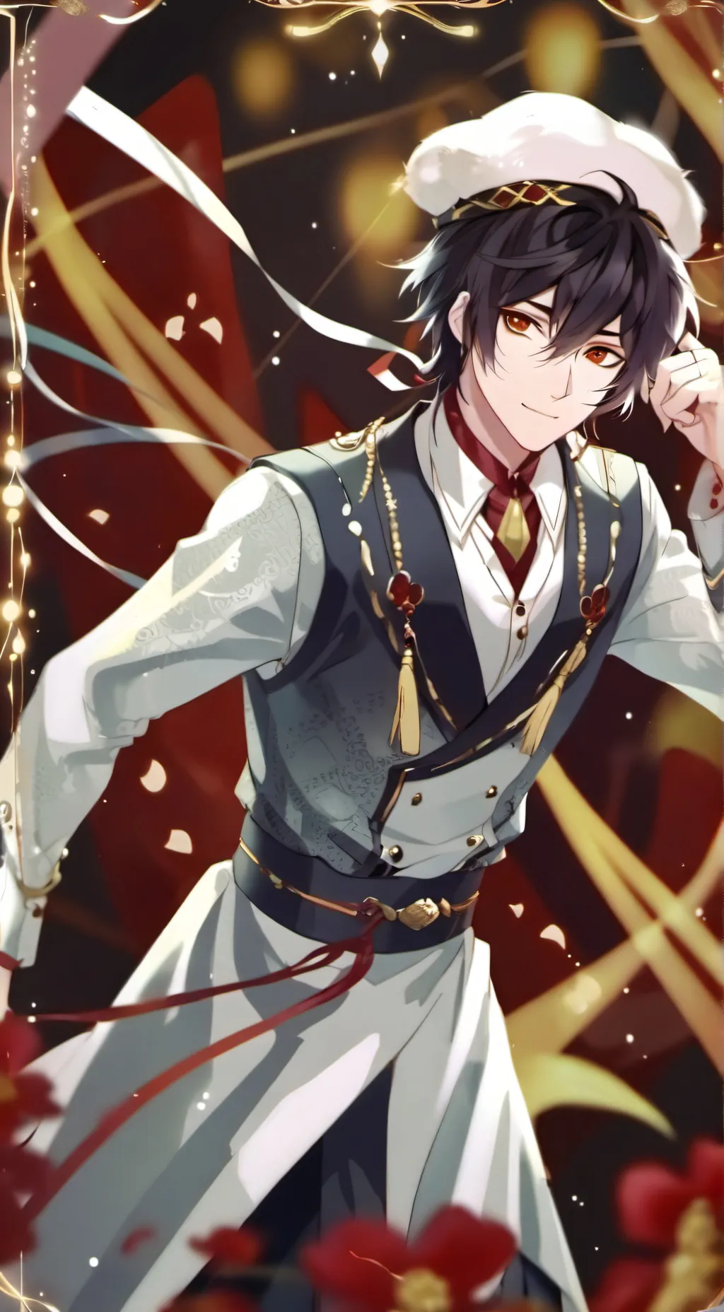 ai character: KNY SPICY SCENE background