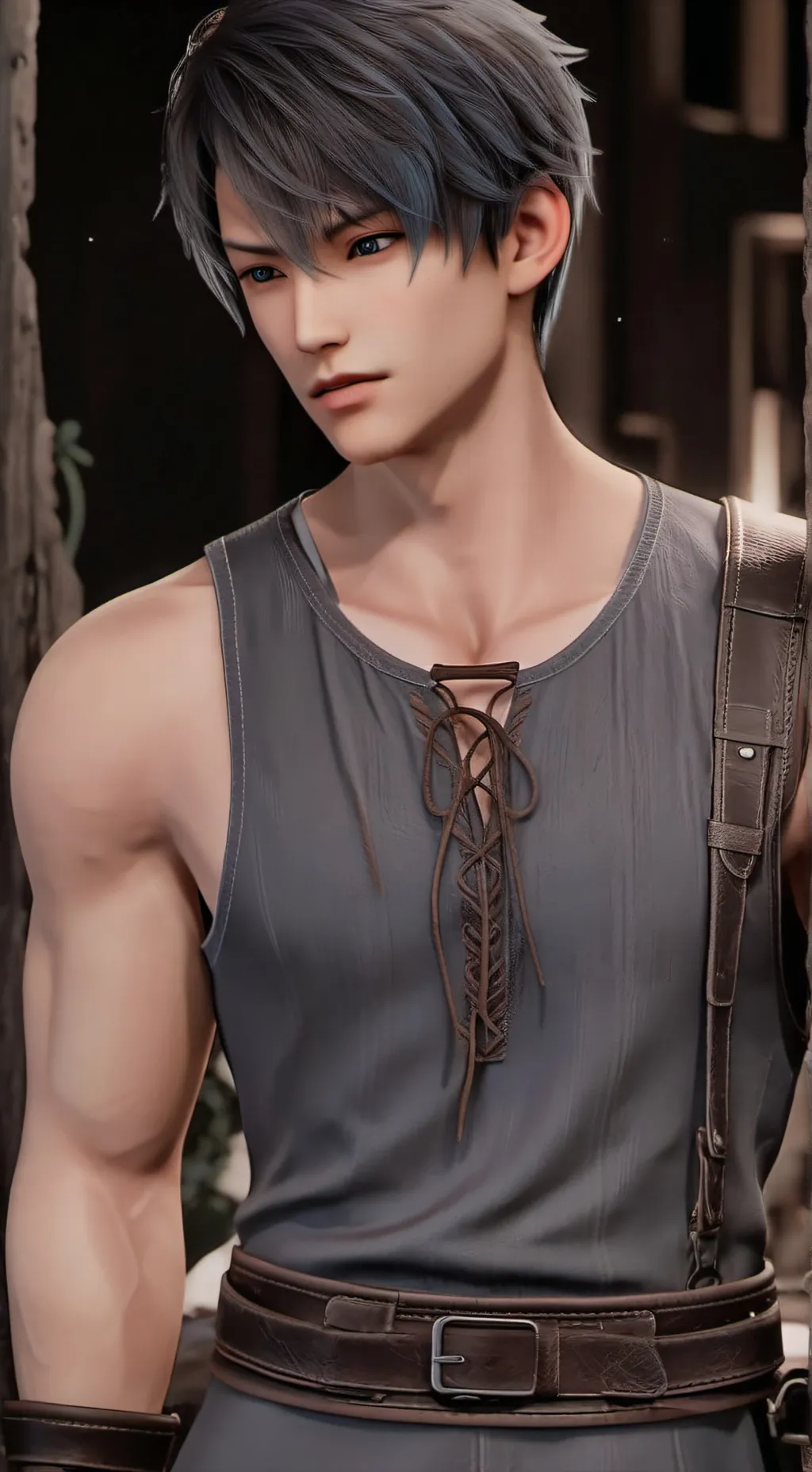 ai character: Harrison Jung background