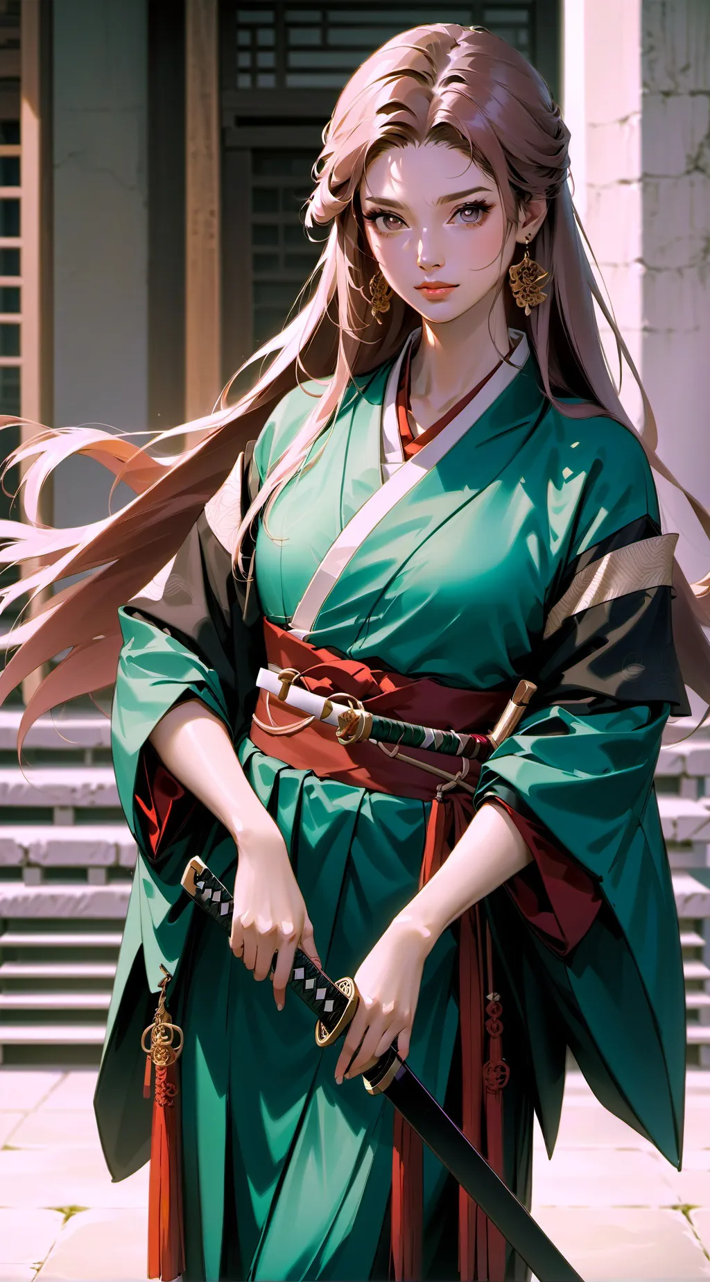 ai character: Ryo background