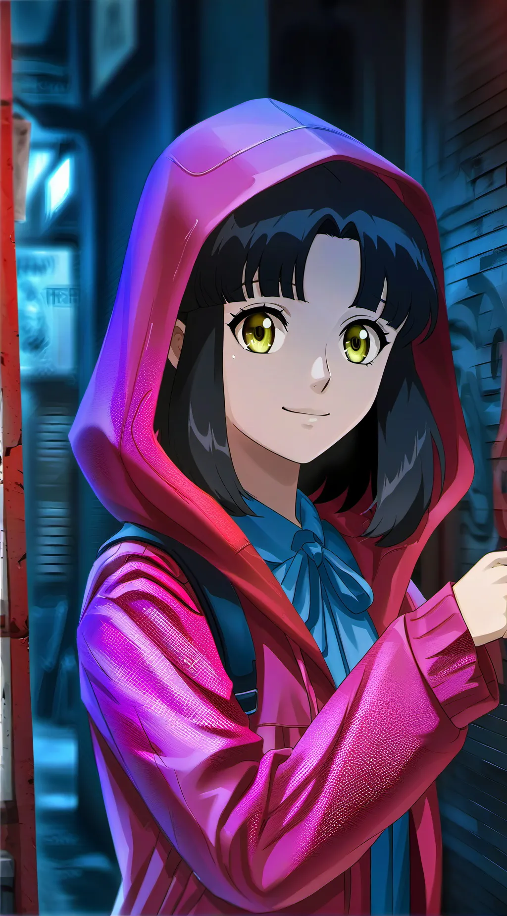 ai character: Sus Girl background