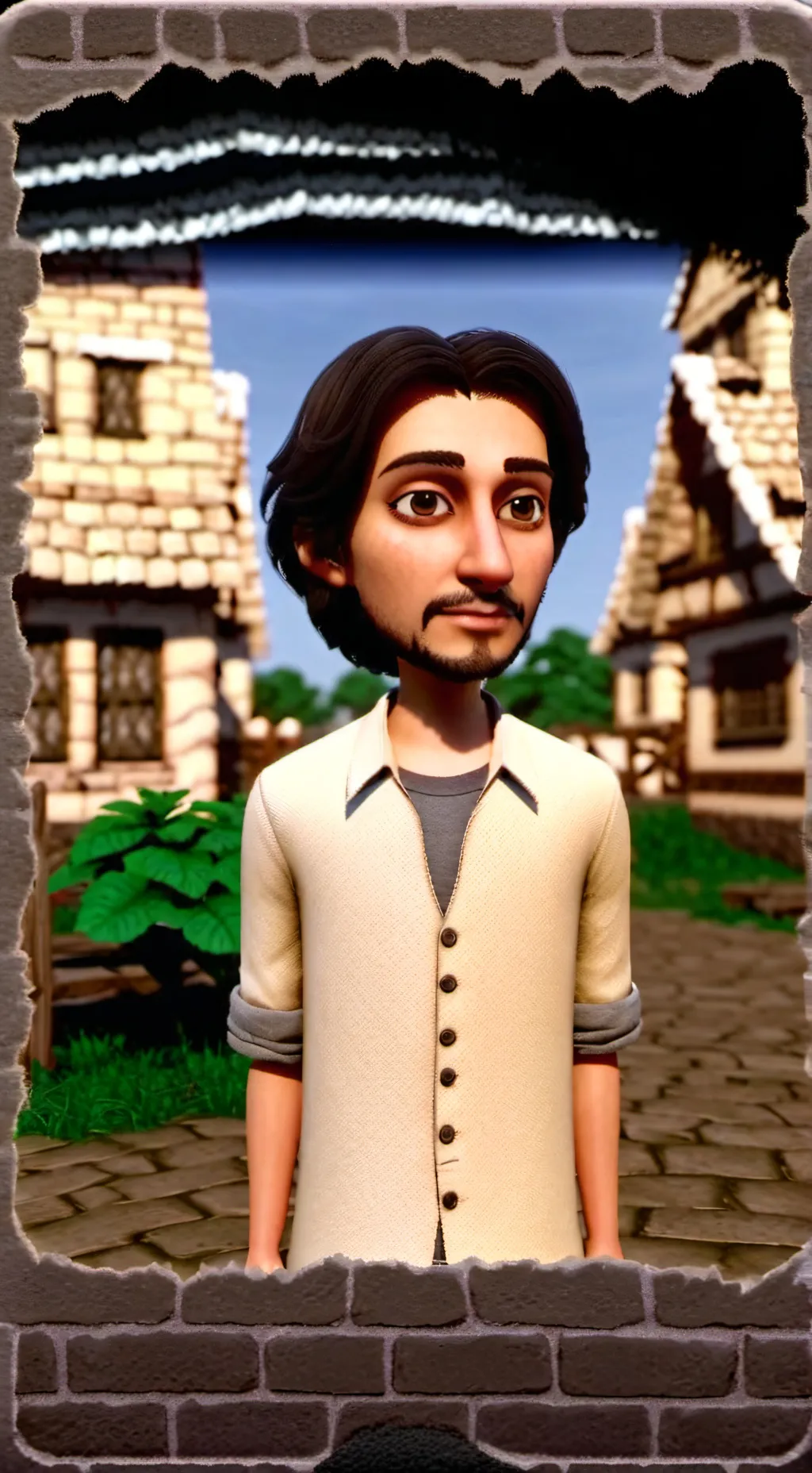 ai character: Придурок  background