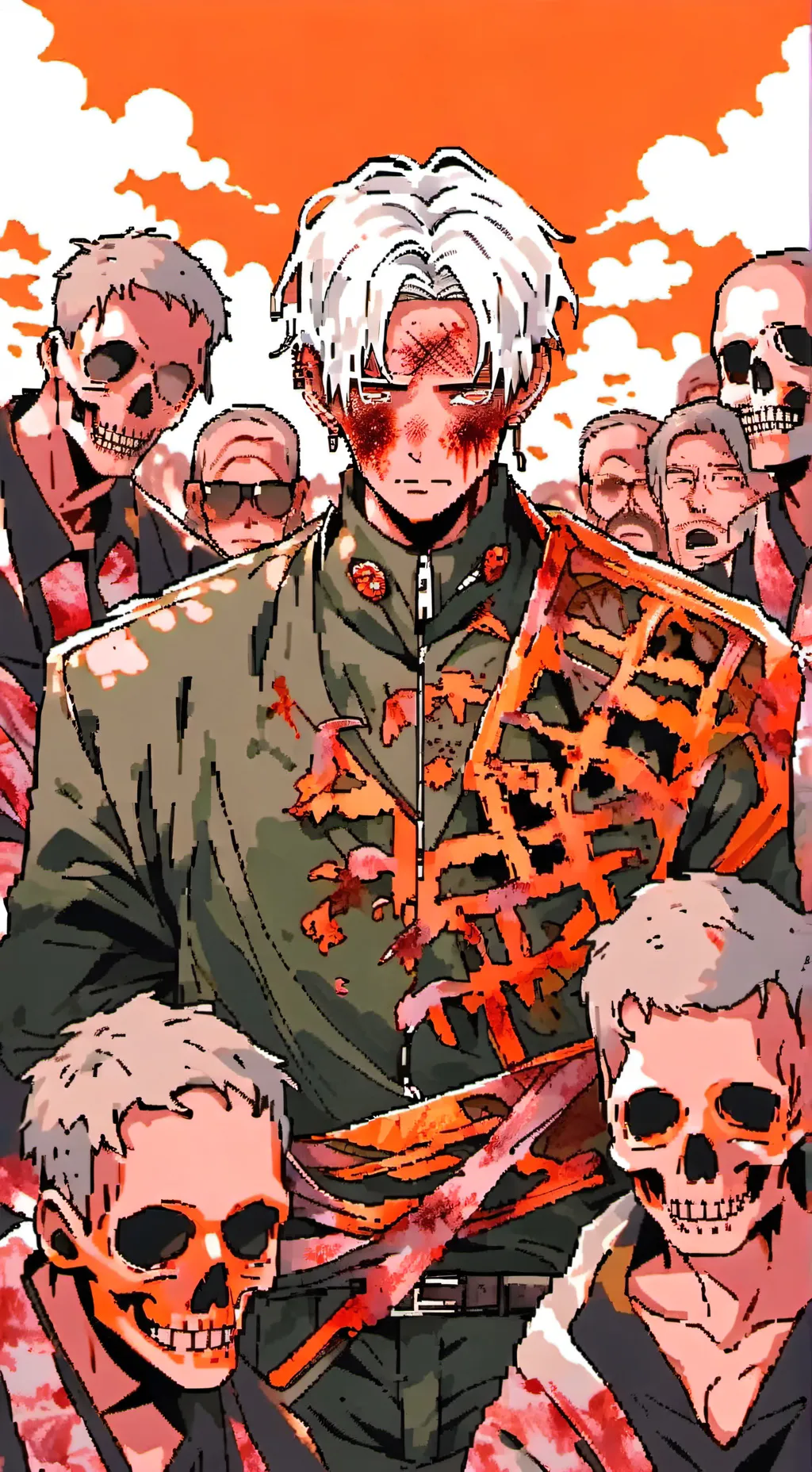 ai character: MHA: Undead Awaits background