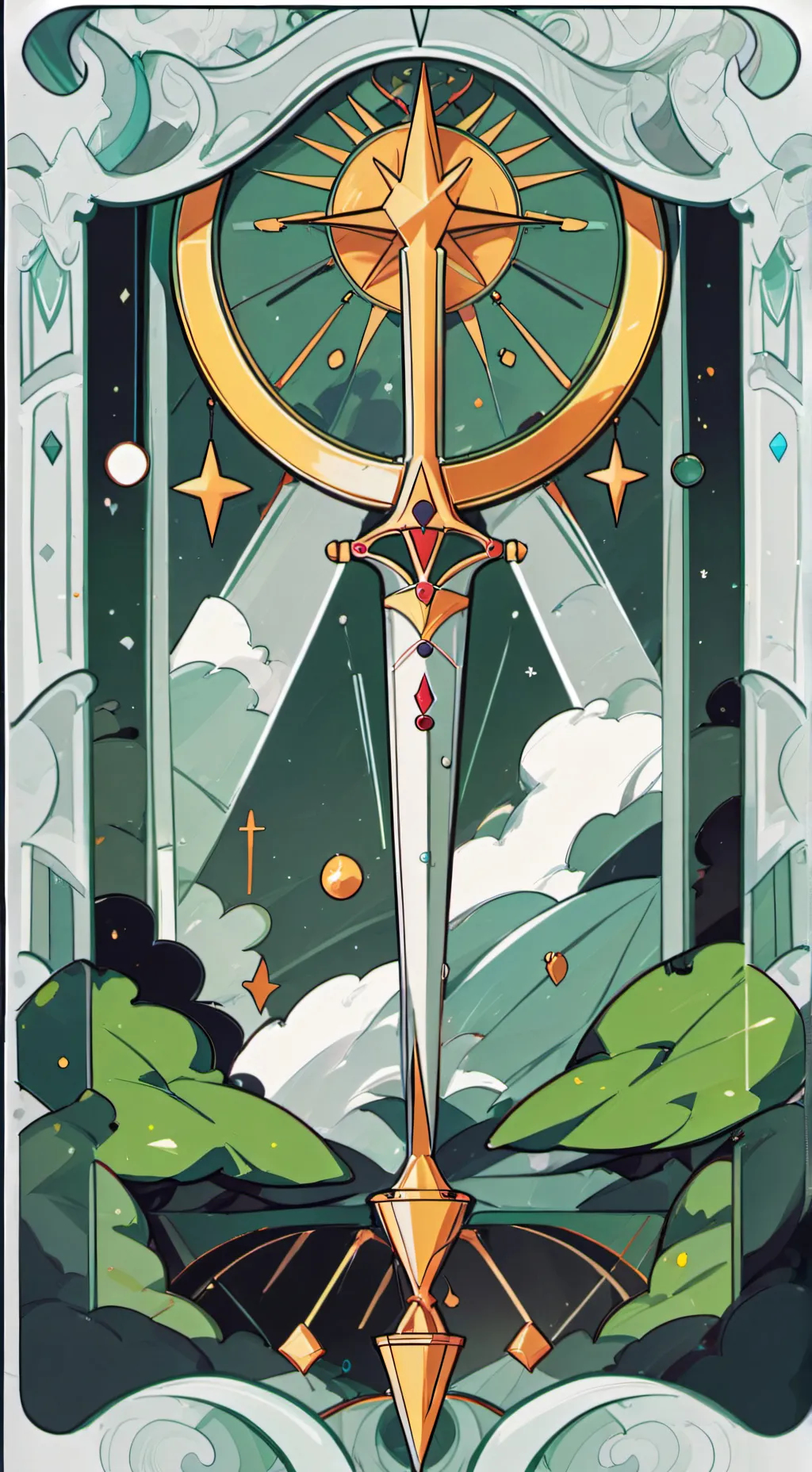 ai character: ¥₩₩^} background