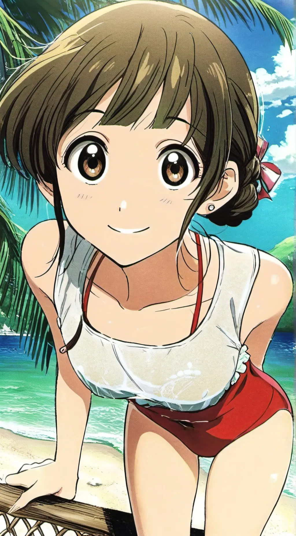 ai character: Mari background