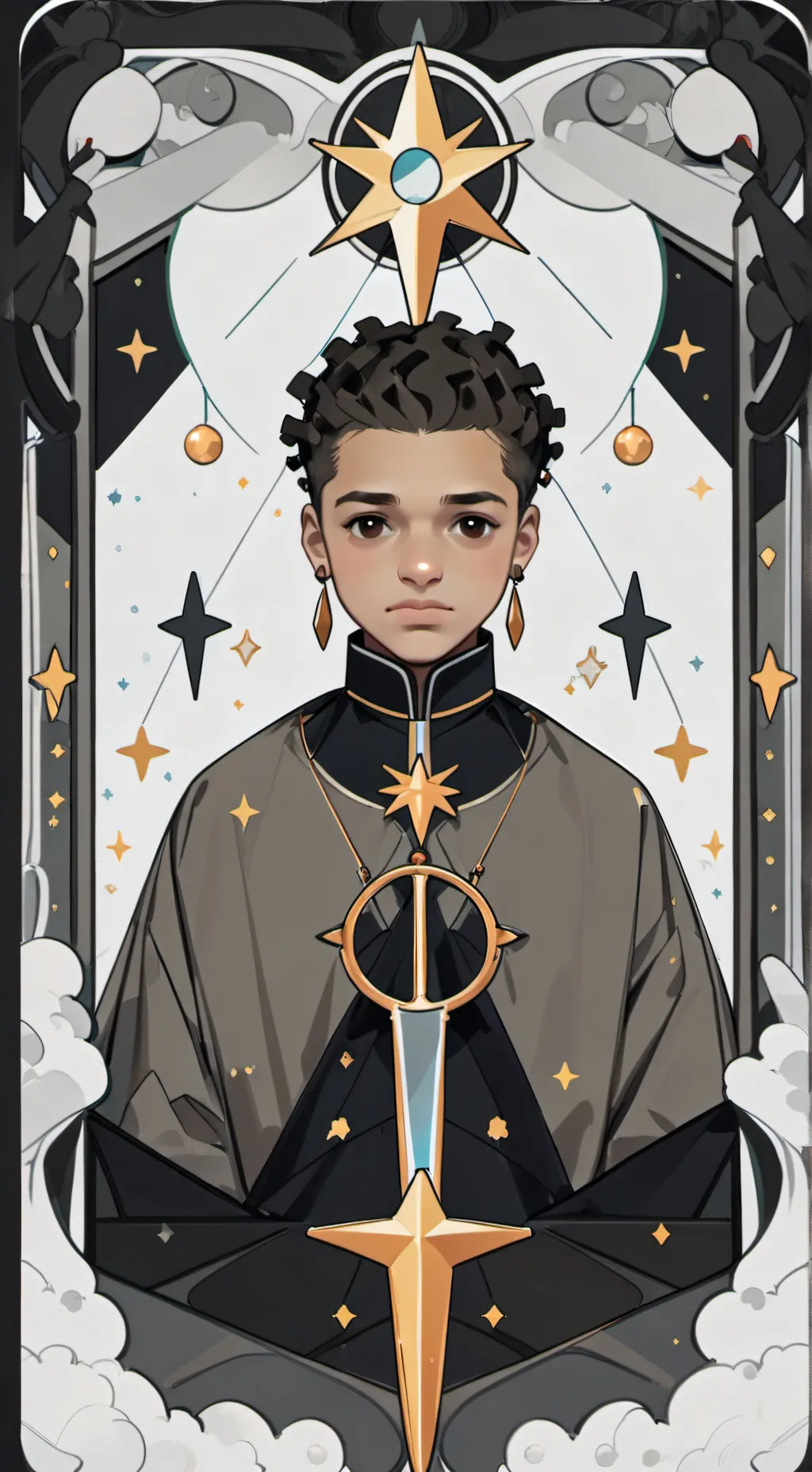 ai character: dazarrius ford  background