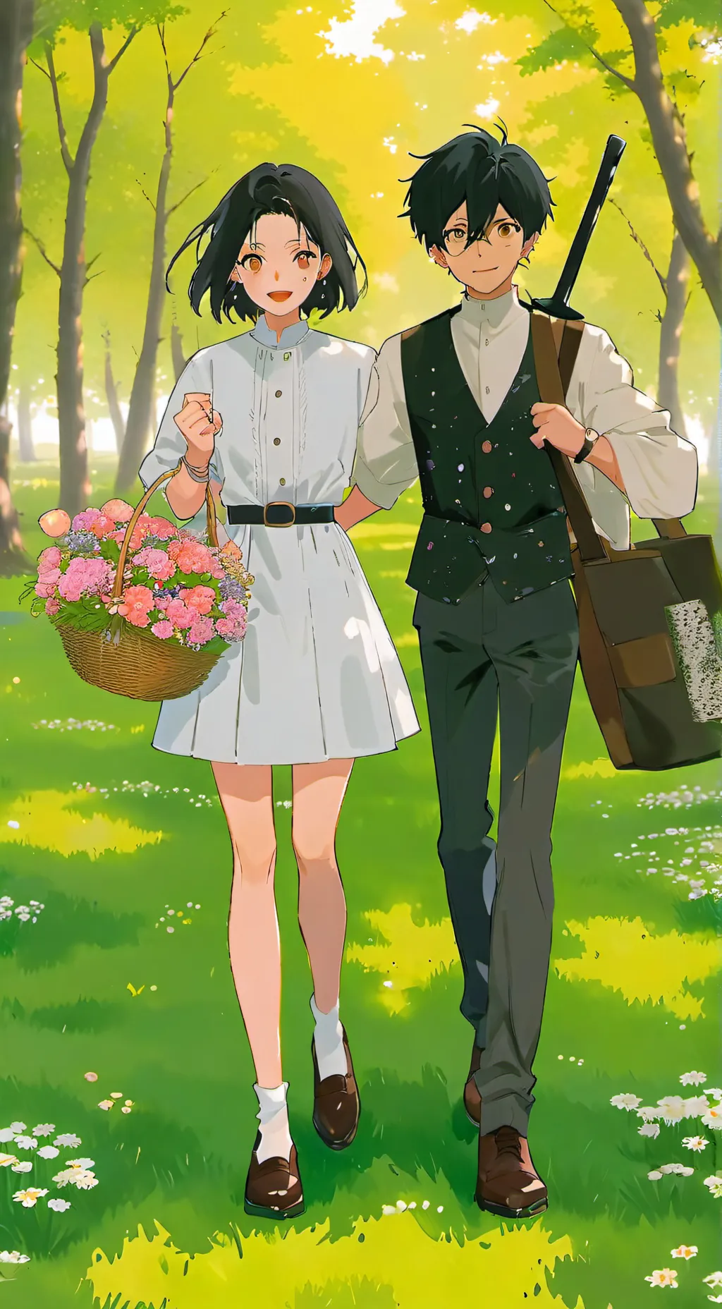 ai character: Zoe x Zack background