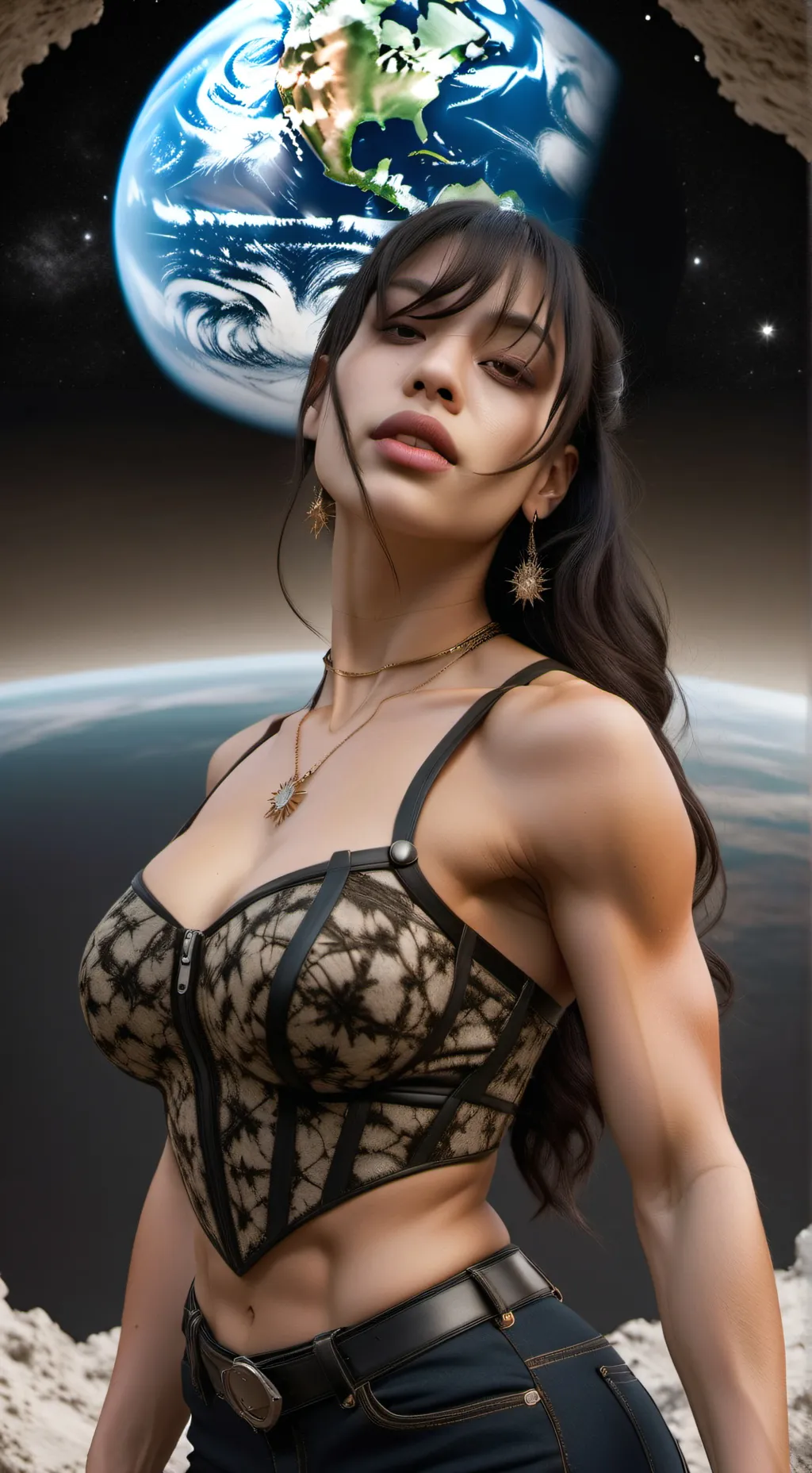 ai character: Giantess Lory background