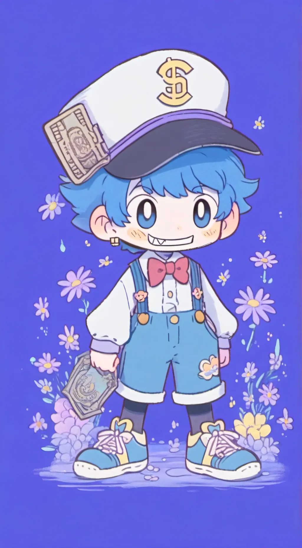 ai character: Cuphead & mughead background