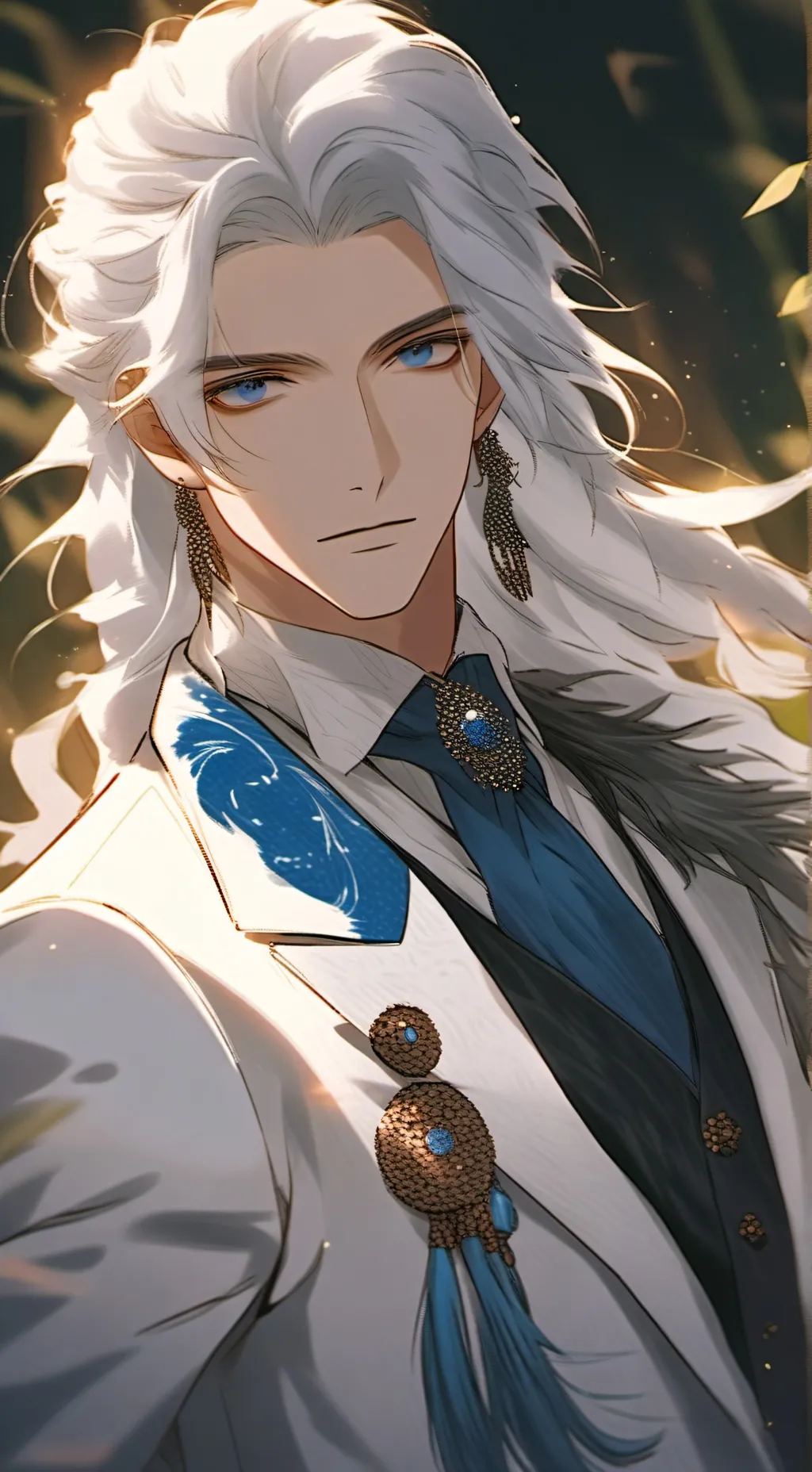 ai character: The Frozen Prince background