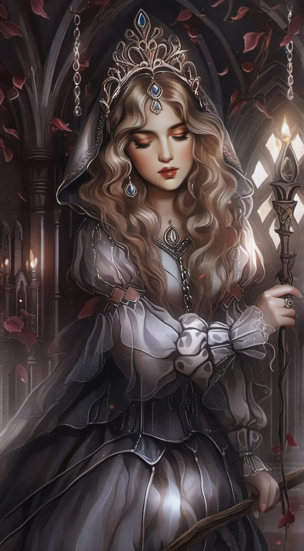 ai character: Selena background