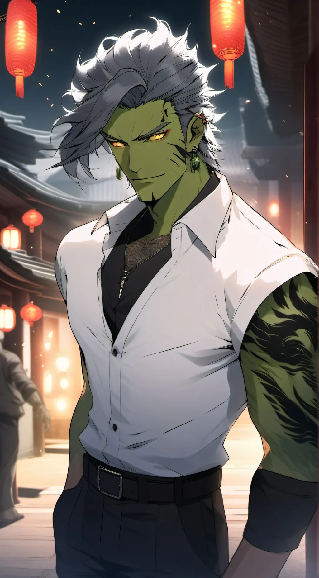 ai character: Gorak Ironhand   background
