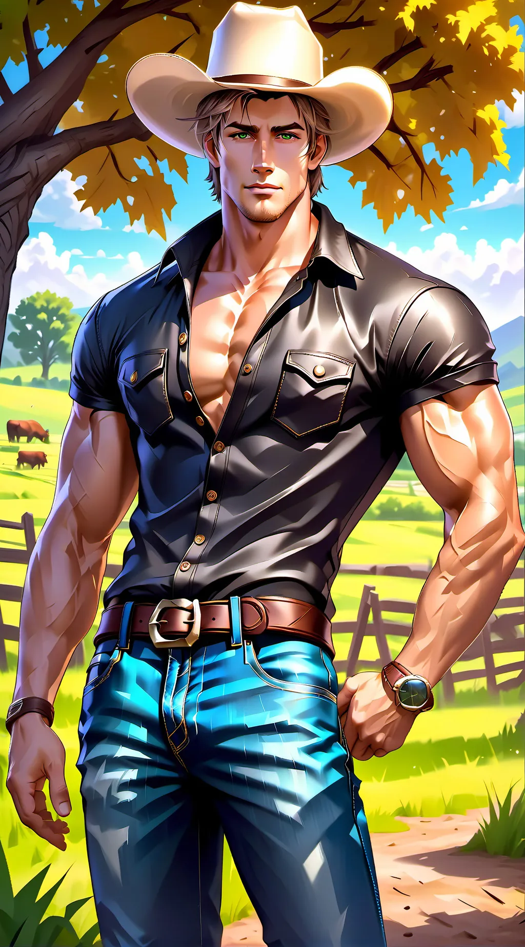 ai character: Jetson Jerome  background