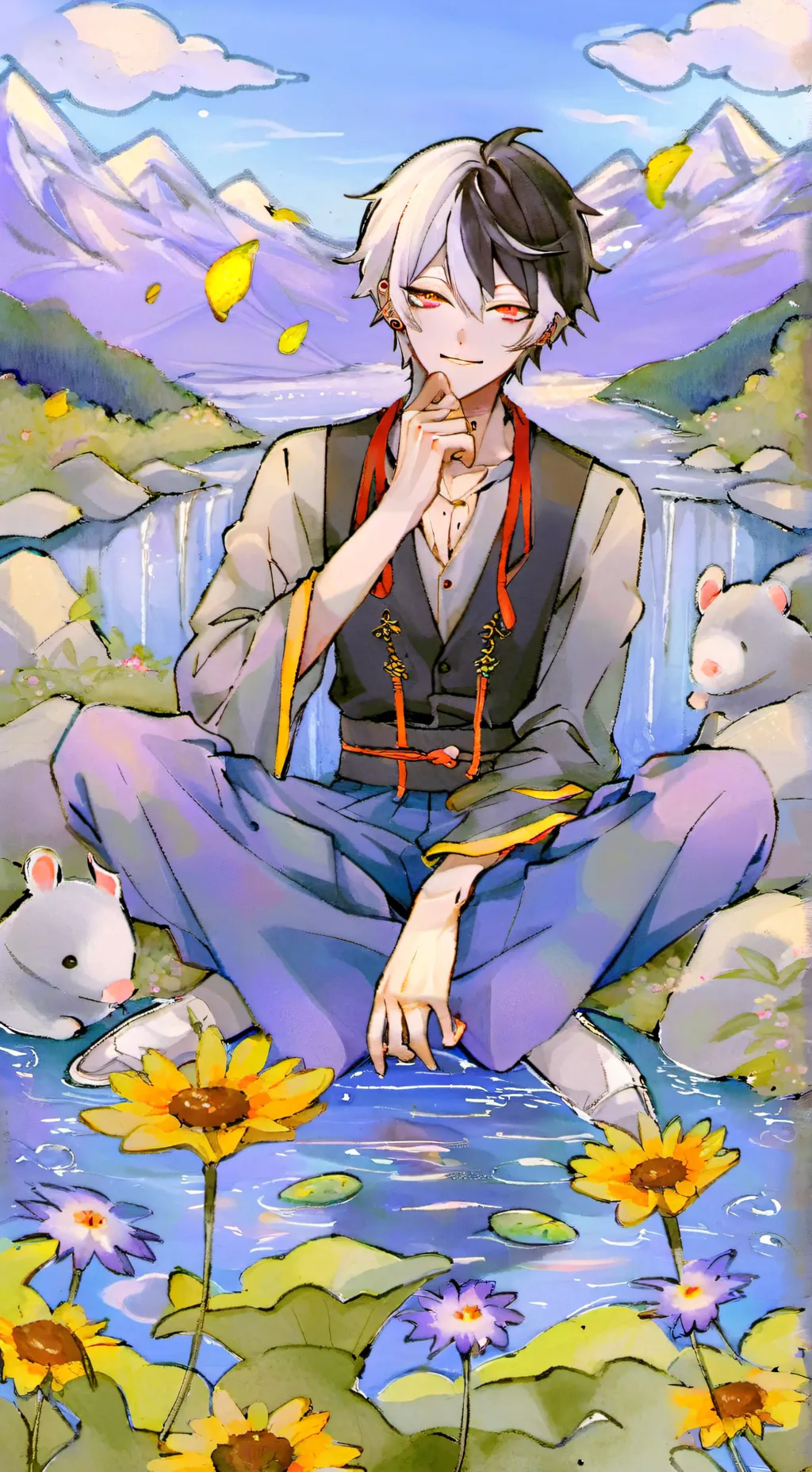 ai character: Lucas background