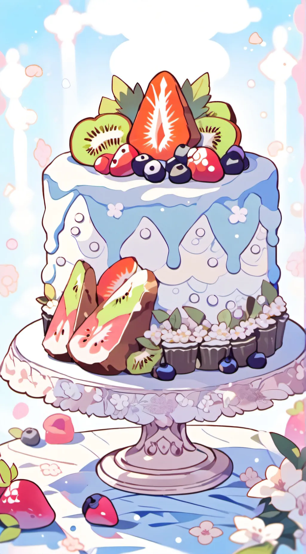 ai character: The unknown person background