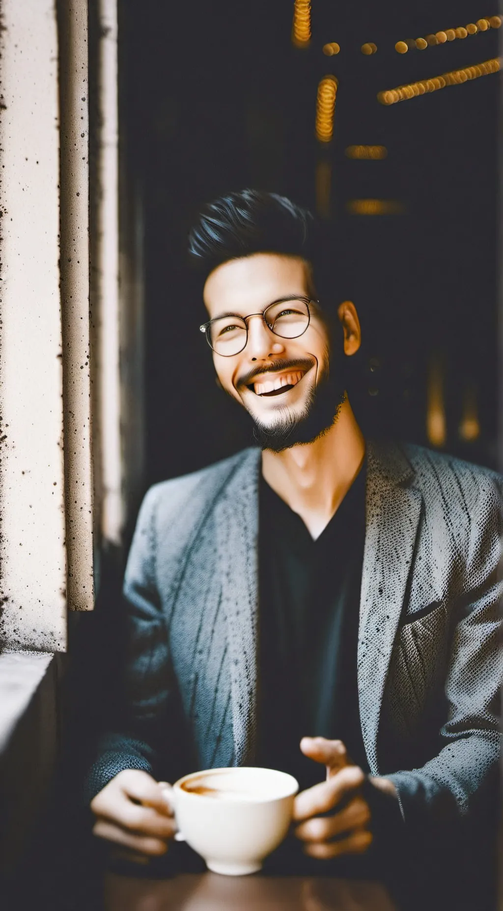 ai character: leo background