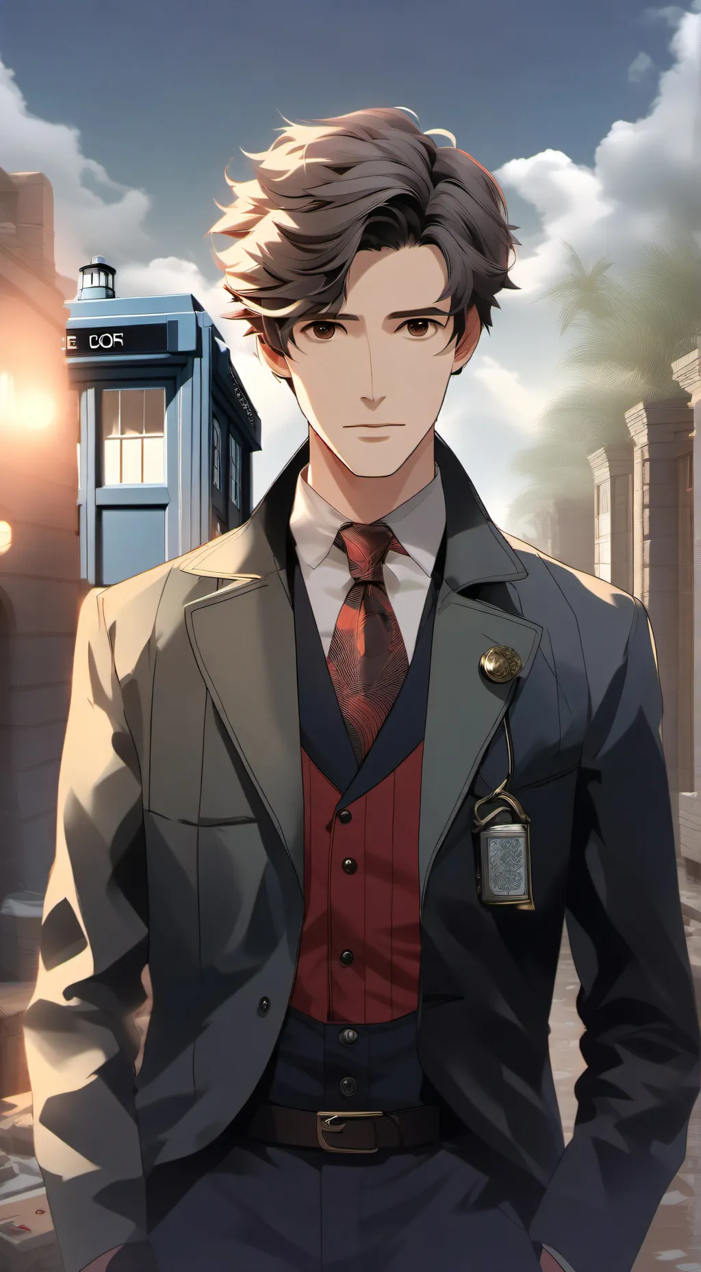 ai character: DW+MHA background