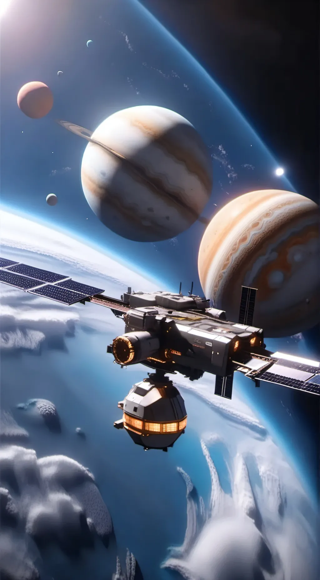 ai character: SS without Jupiter background