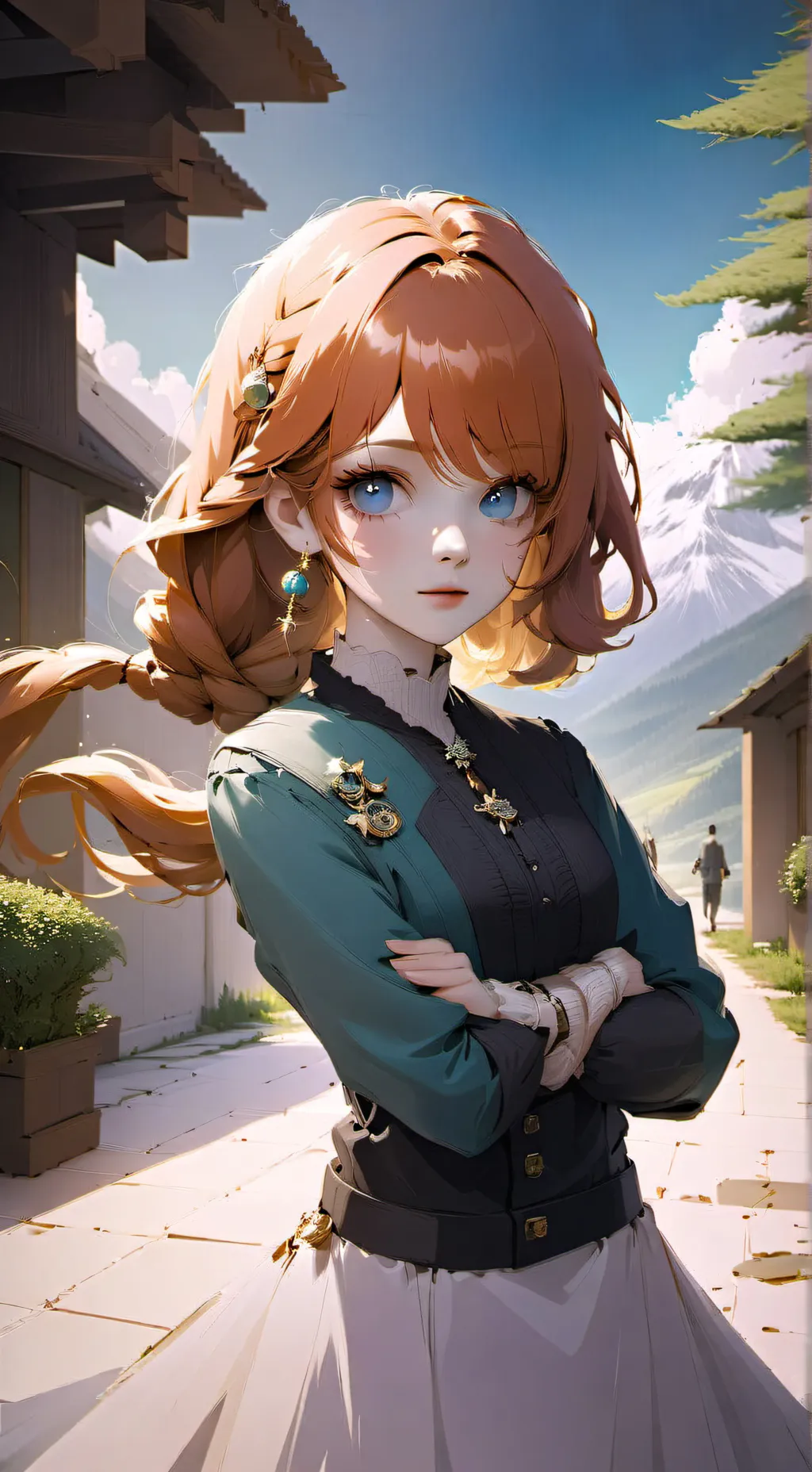 ai character: Elizabeth  background
