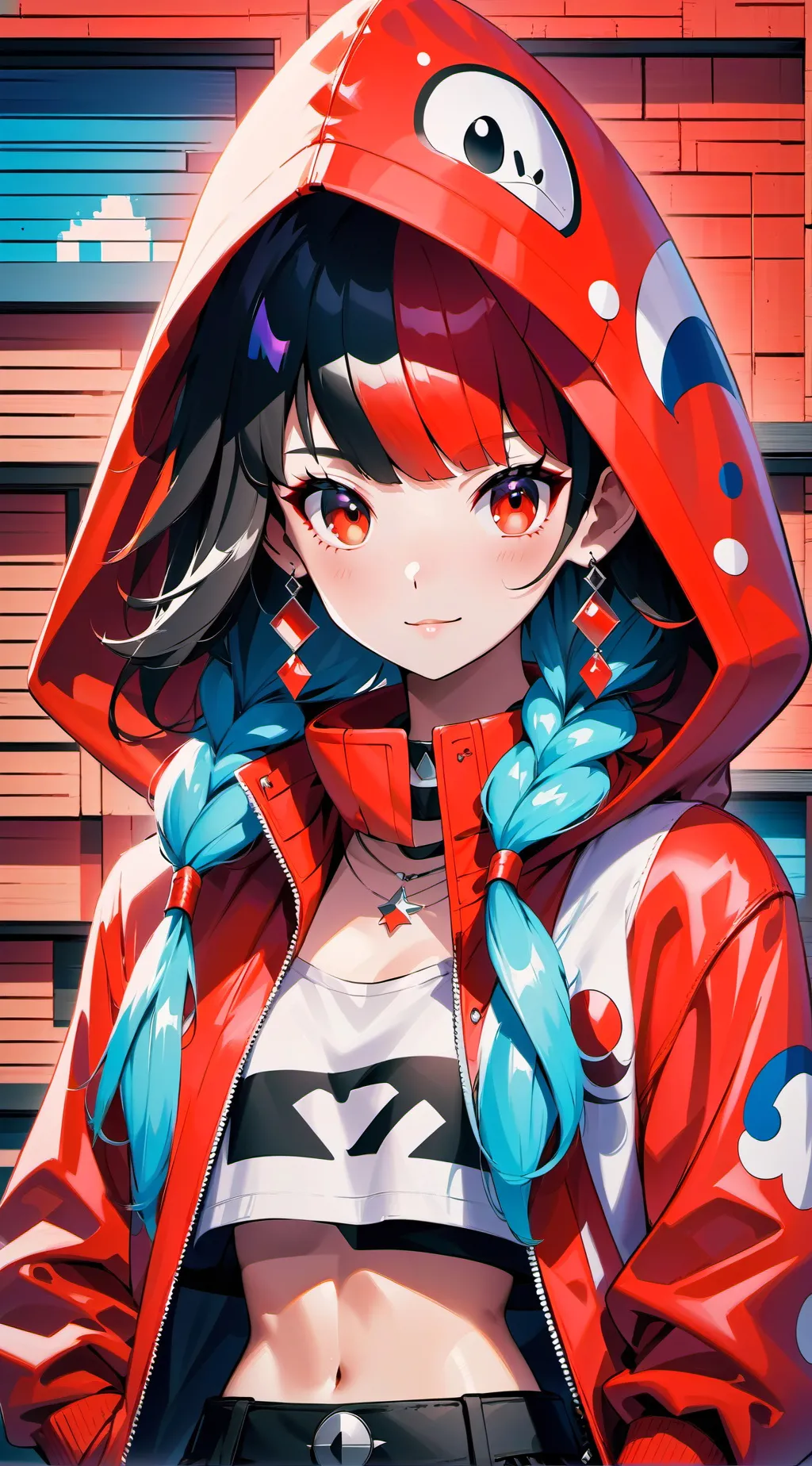 ai character: “@ background
