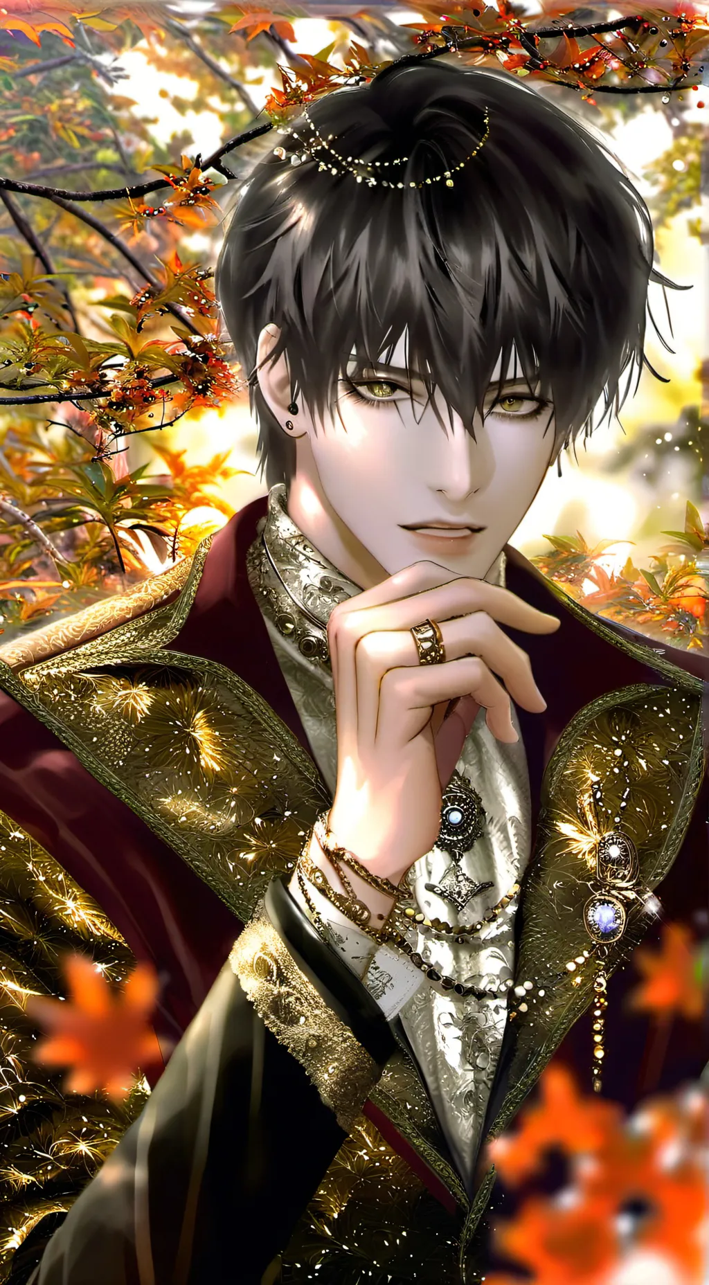 ai character: Marcelo ❤️🌸🌸 background