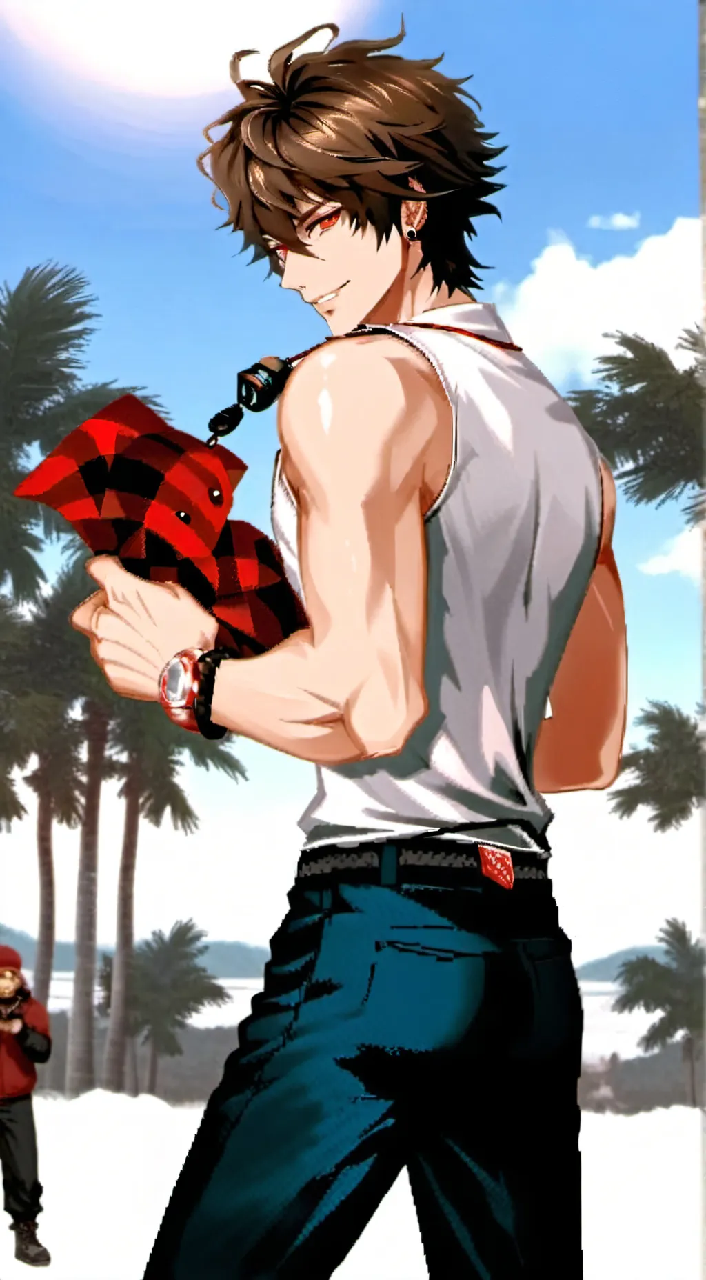 ai character: Kenzeo  background