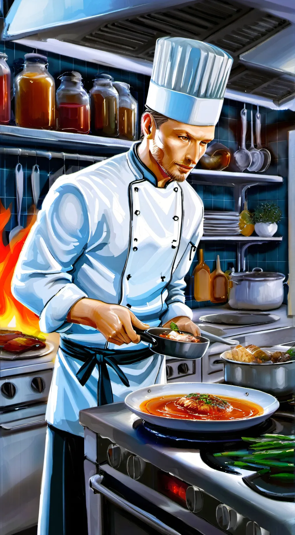 ai character: forsaken background