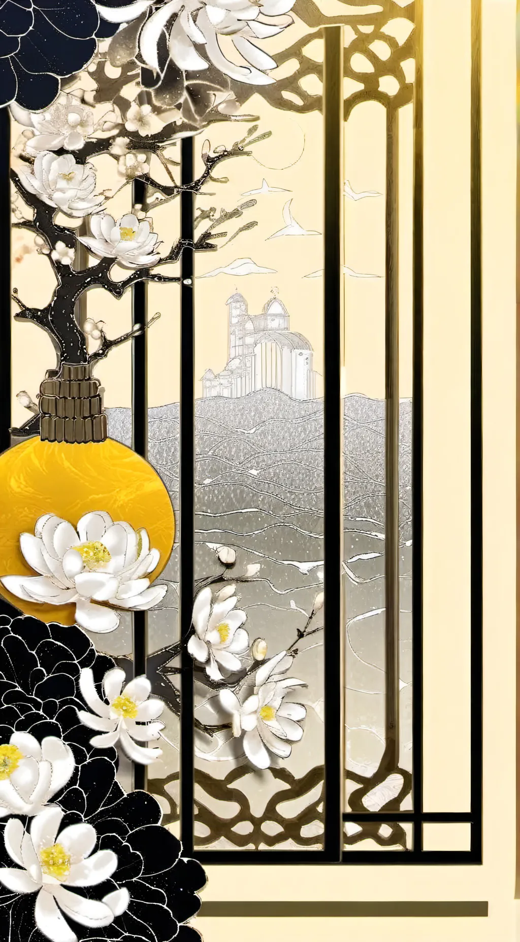 ai character: two time x Azure background