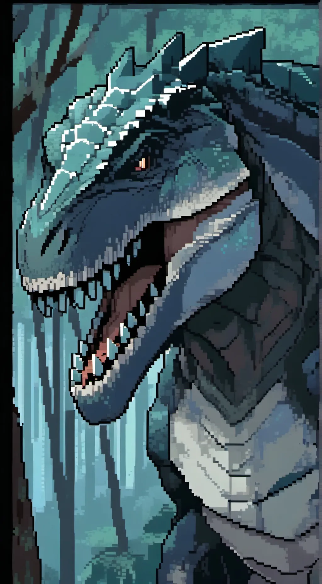 ai character: Индоминус рекс background