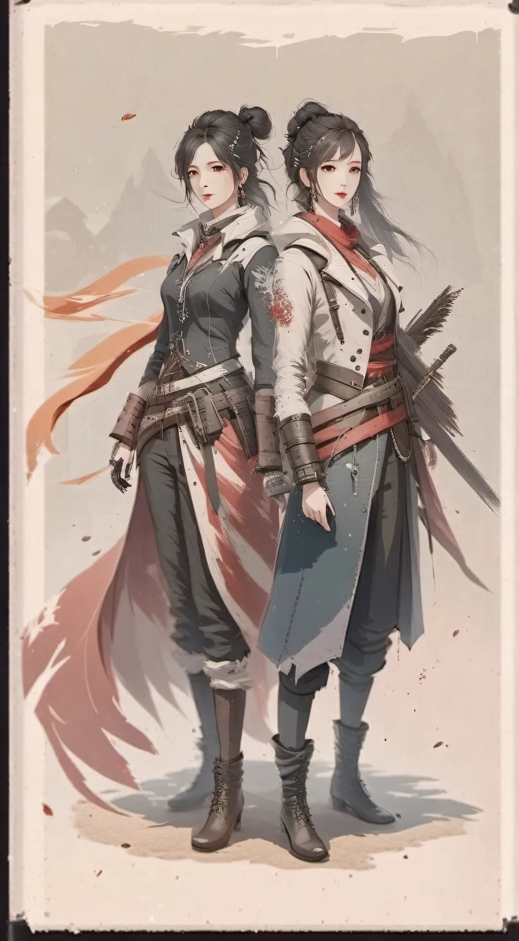 ai character: hh love background