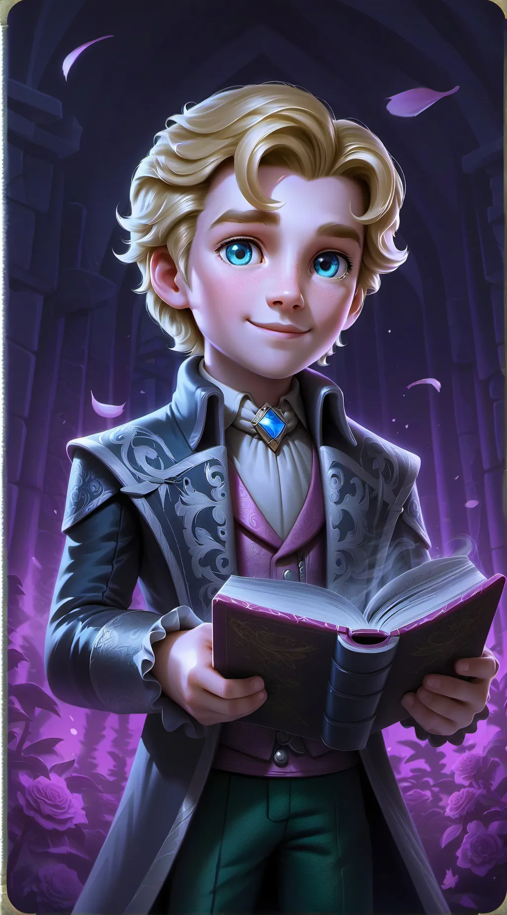 ai character: George  background