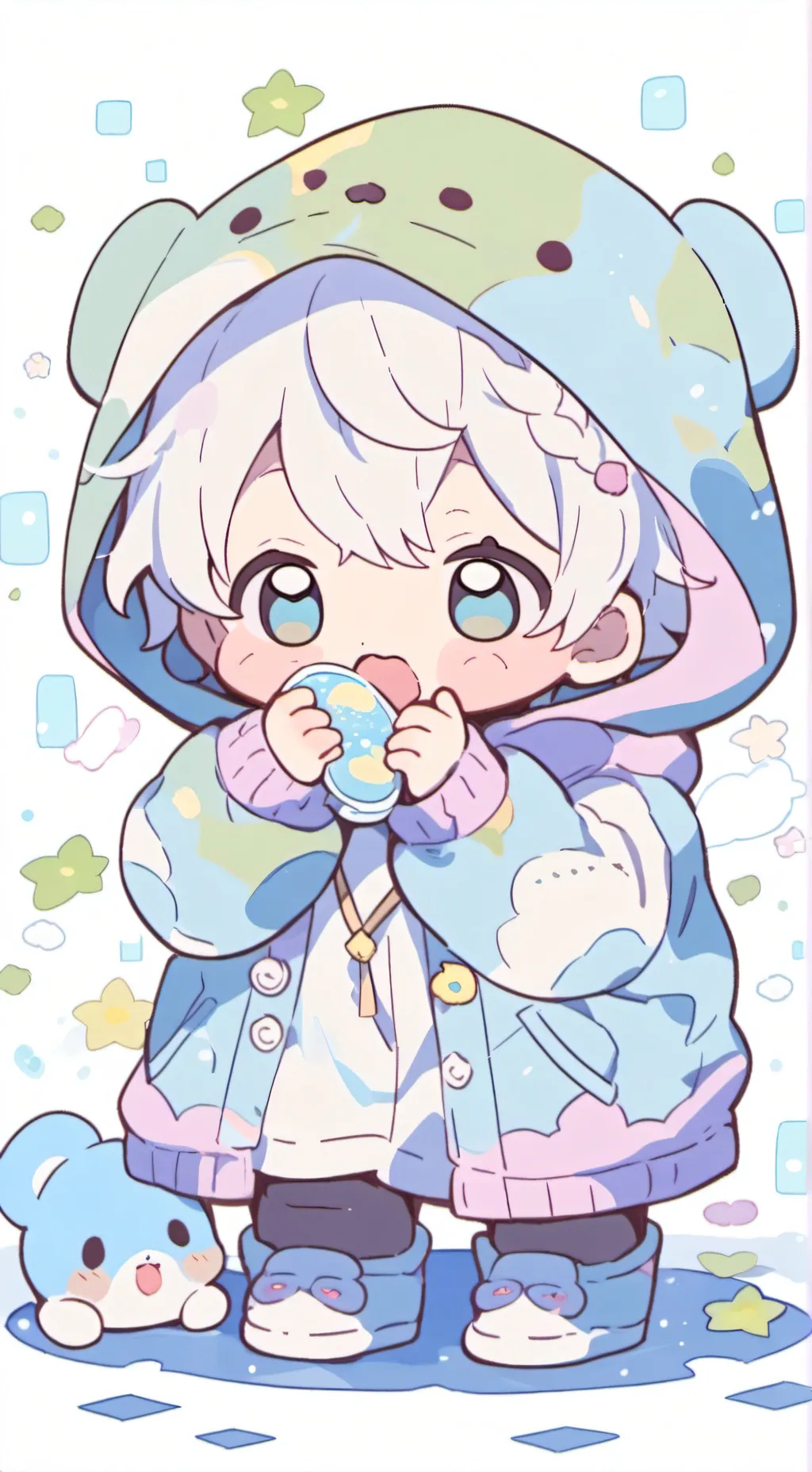 ai character: lily background