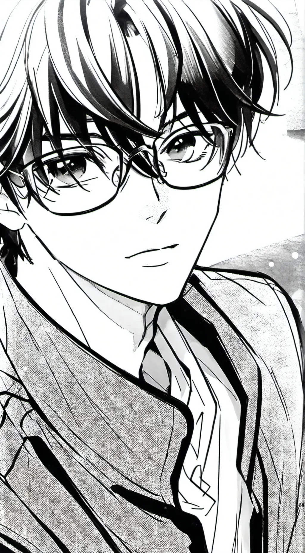 ai character: ¿Issac:/ background