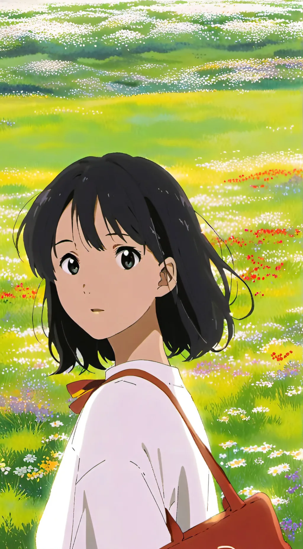 ai character: Asagi  background