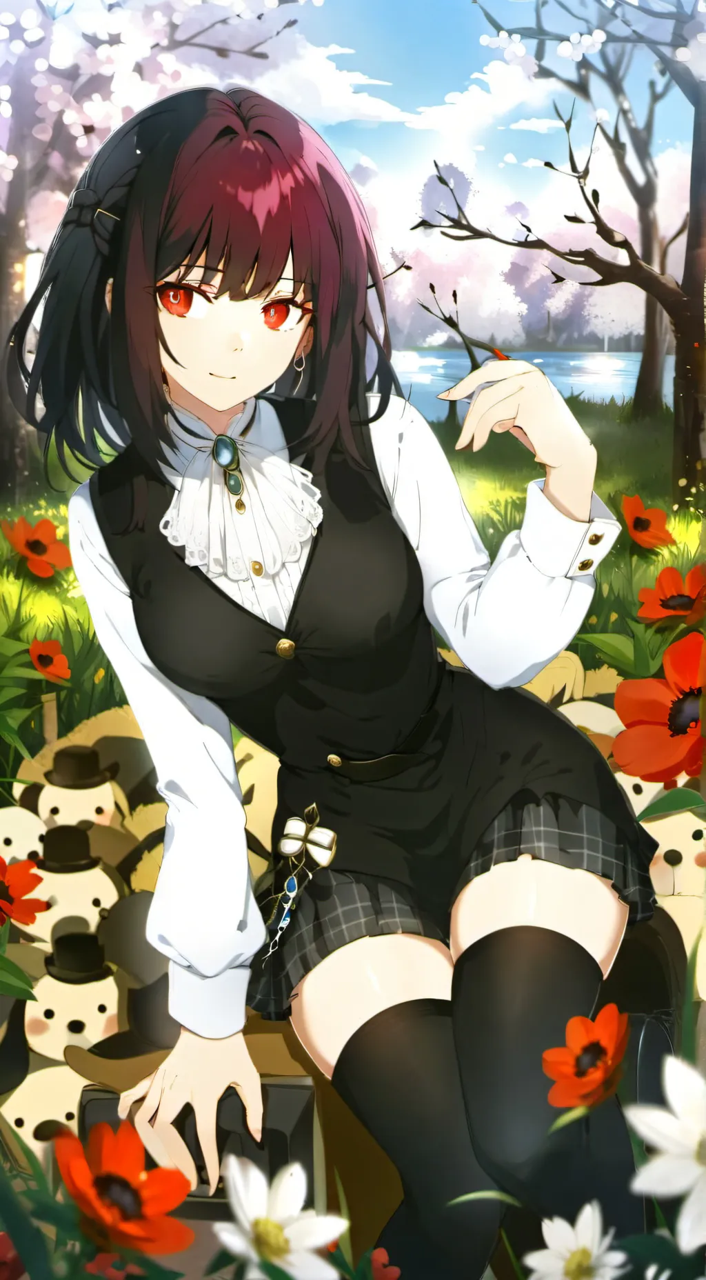 ai character: Martha my Md OC  background