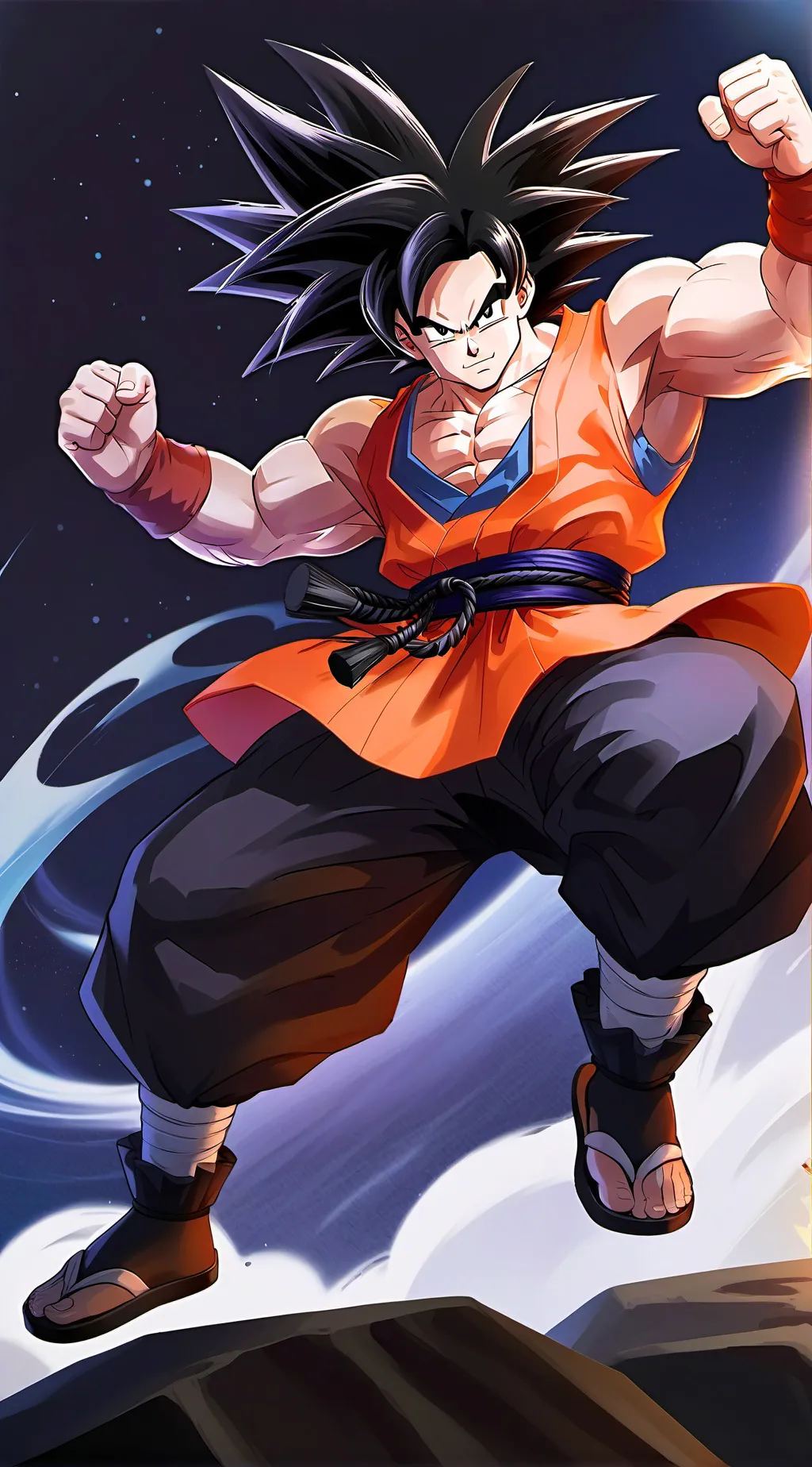 ai character: Goku background