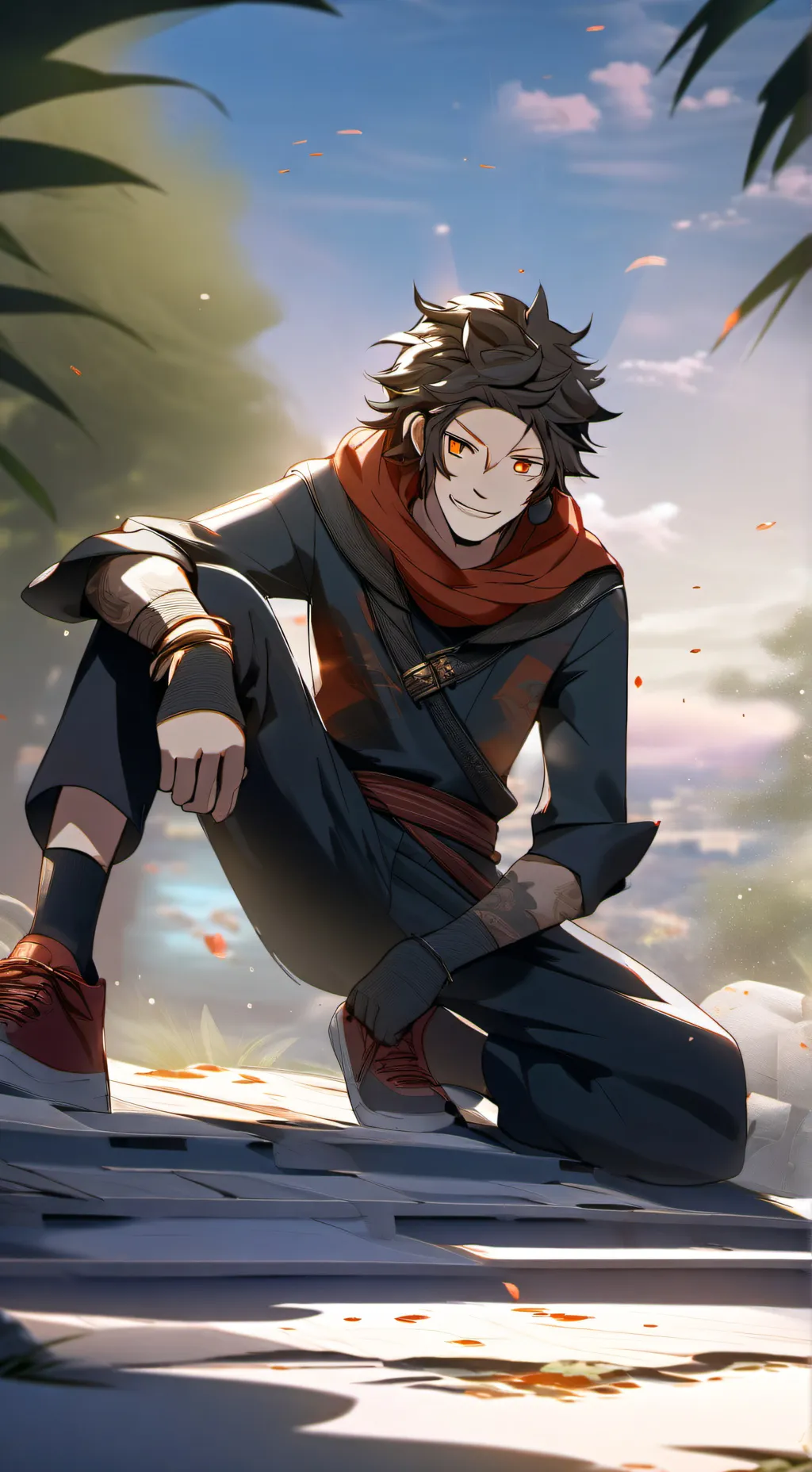 ai character: Lucian Rawson  background