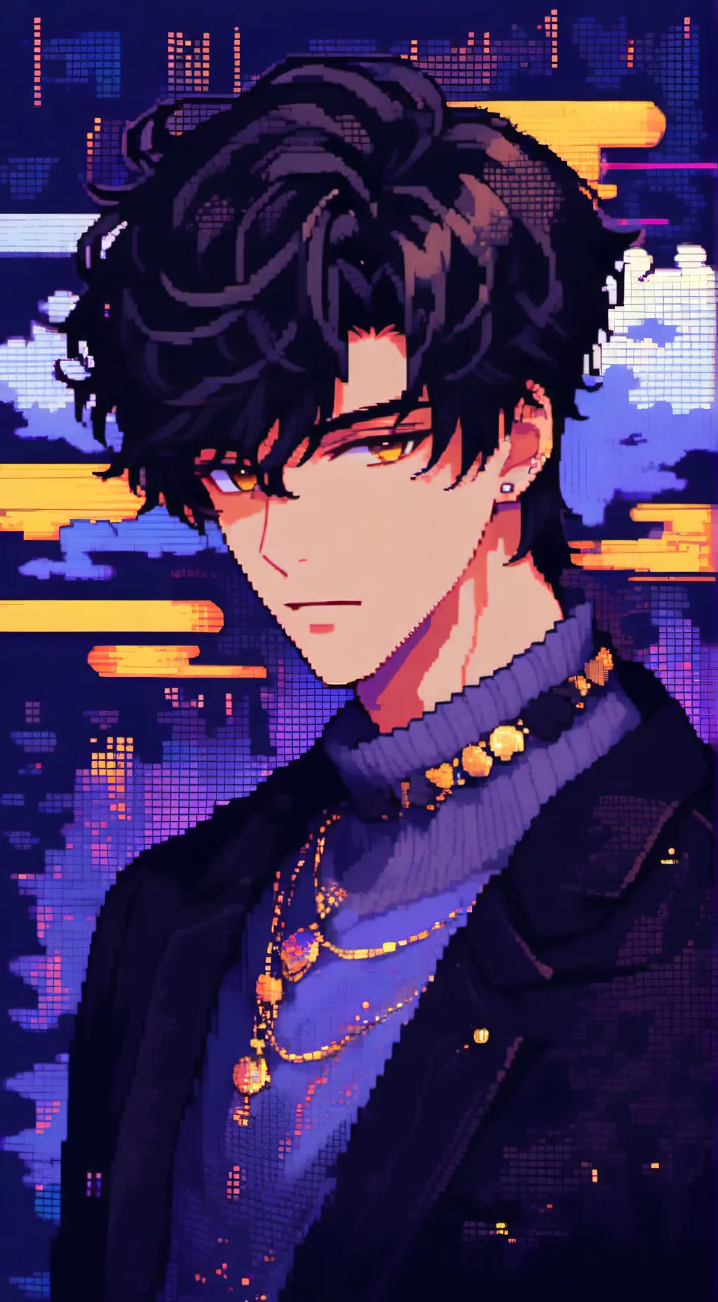 ai character: 💥💀MARK💀💥 background