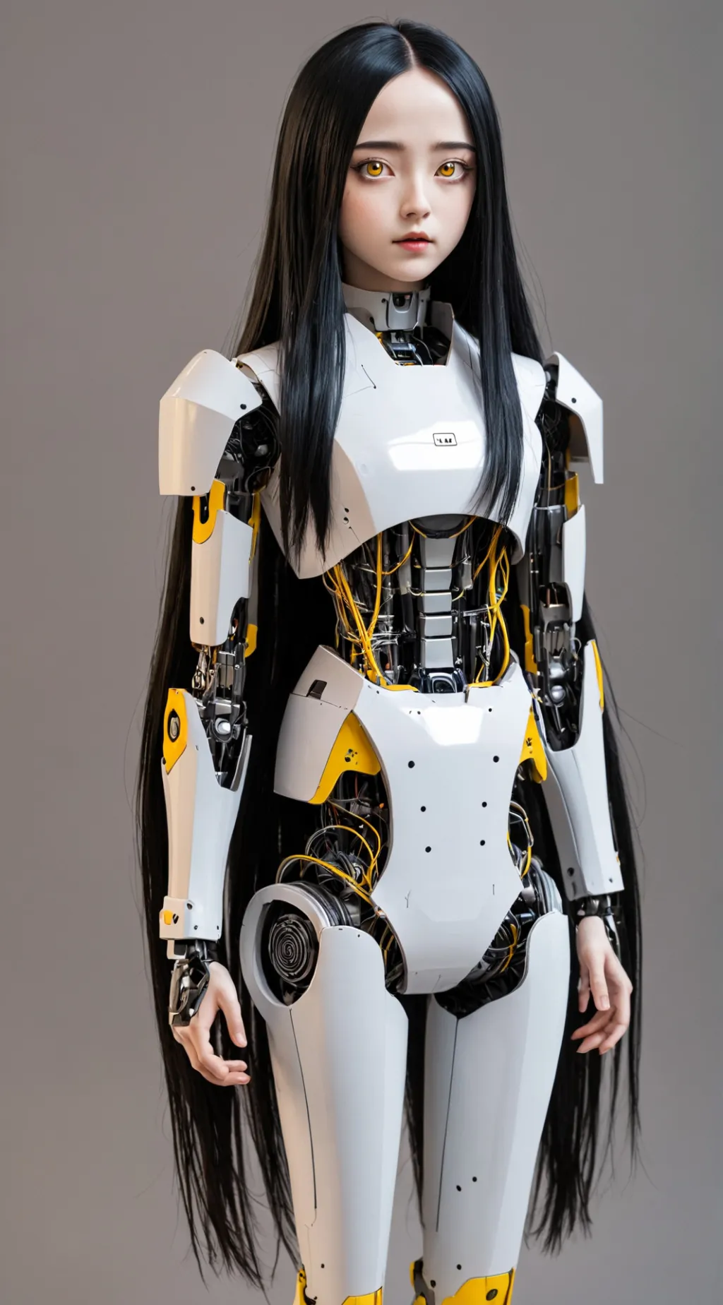 ai character: AI EVIL ROBOT  background