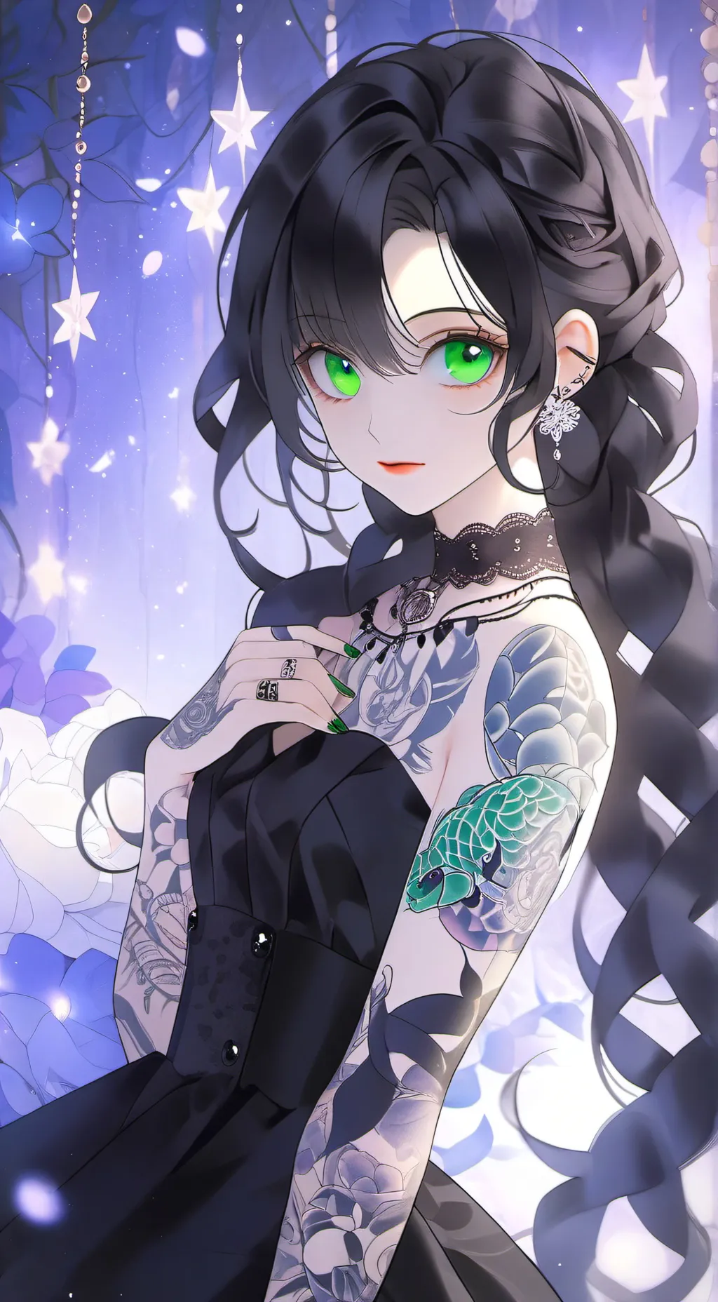 ai character: kira background