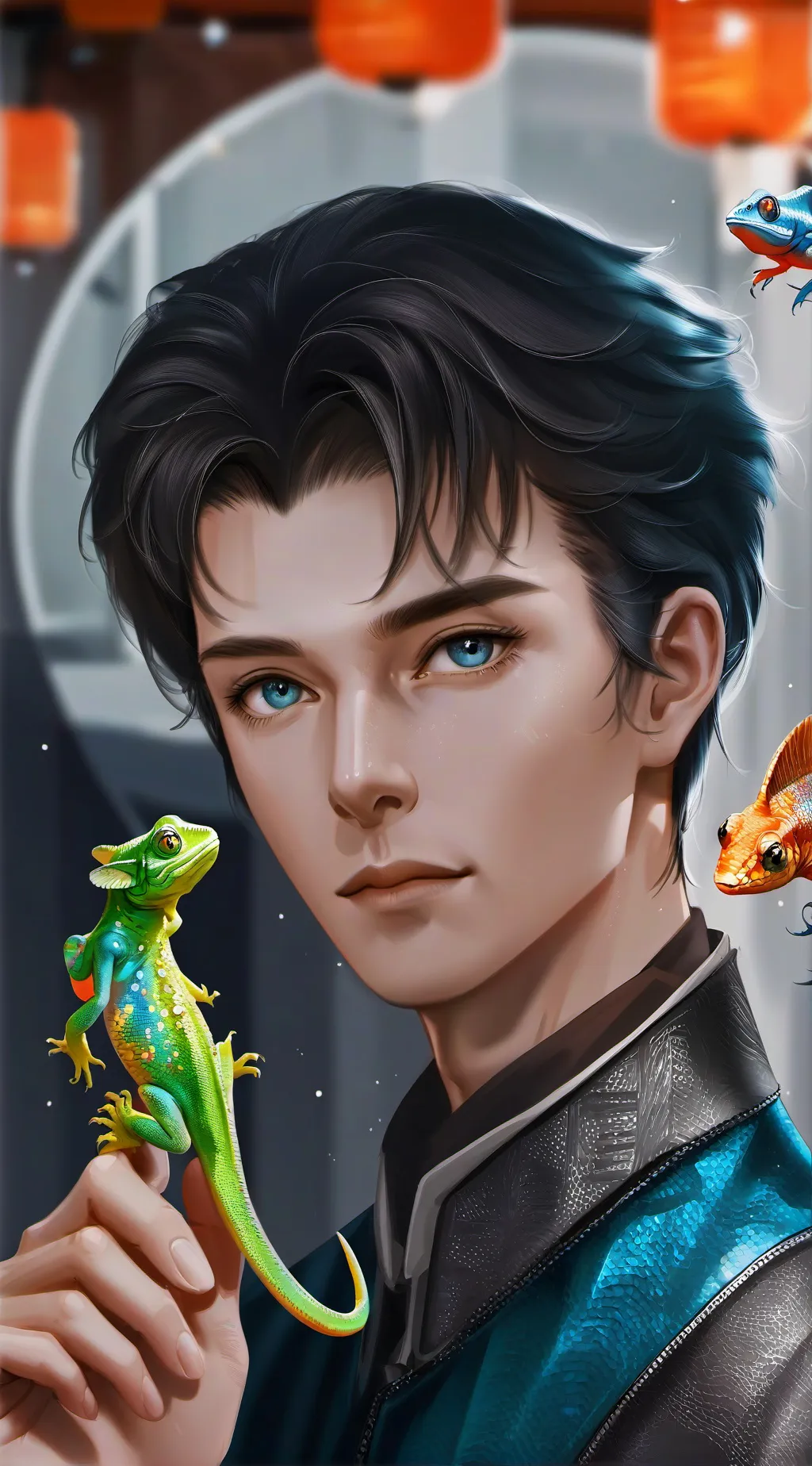 ai character: Bitzy background