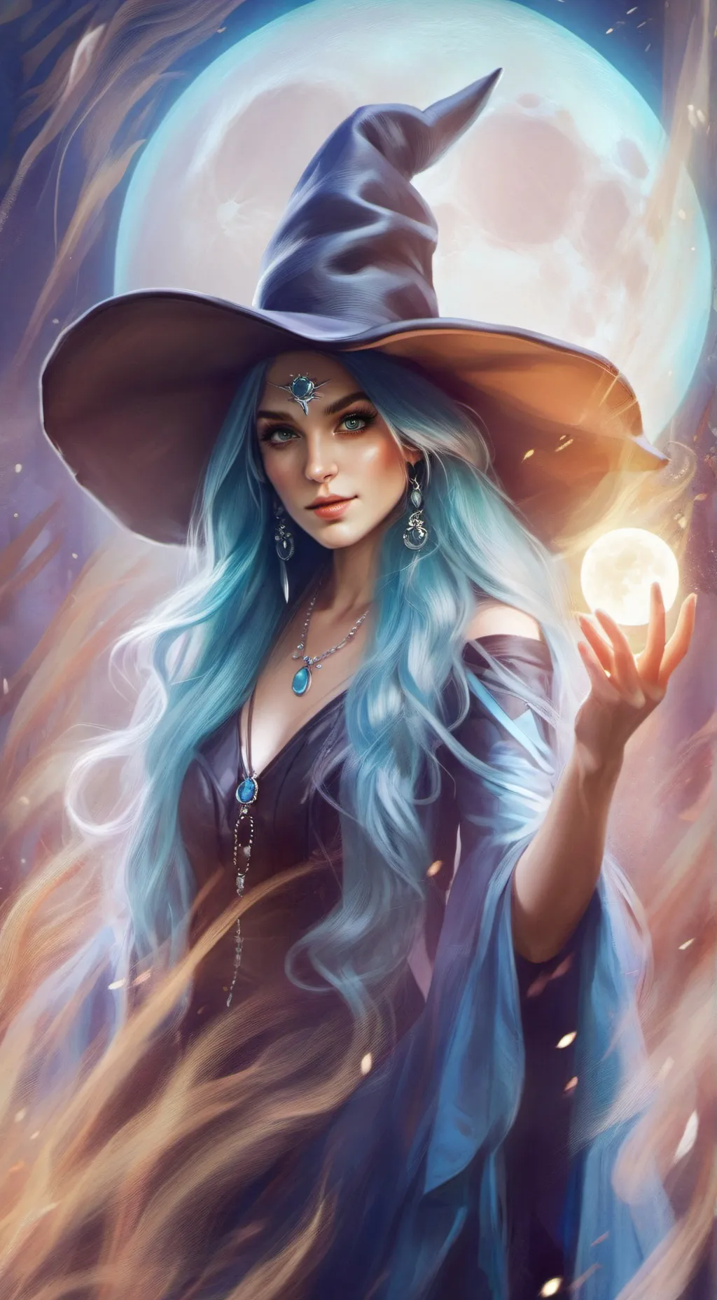 ai character: Lunael background