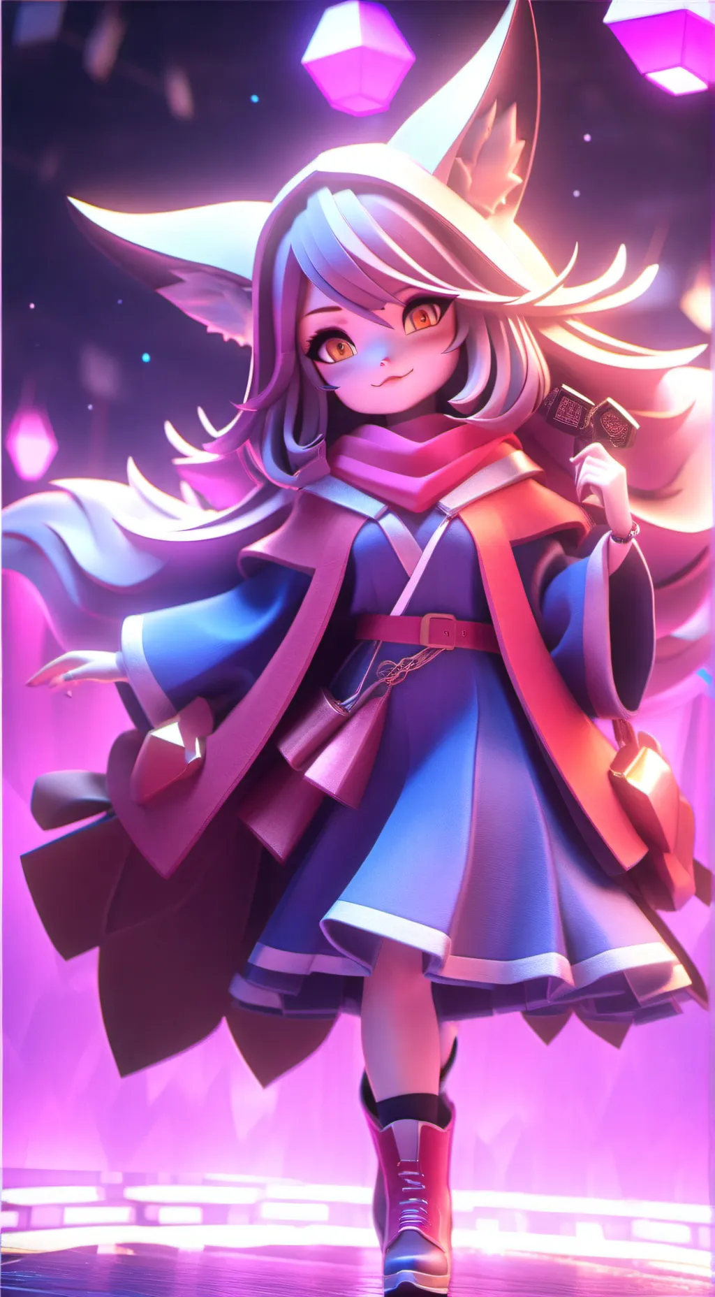 ai character: Animal school background